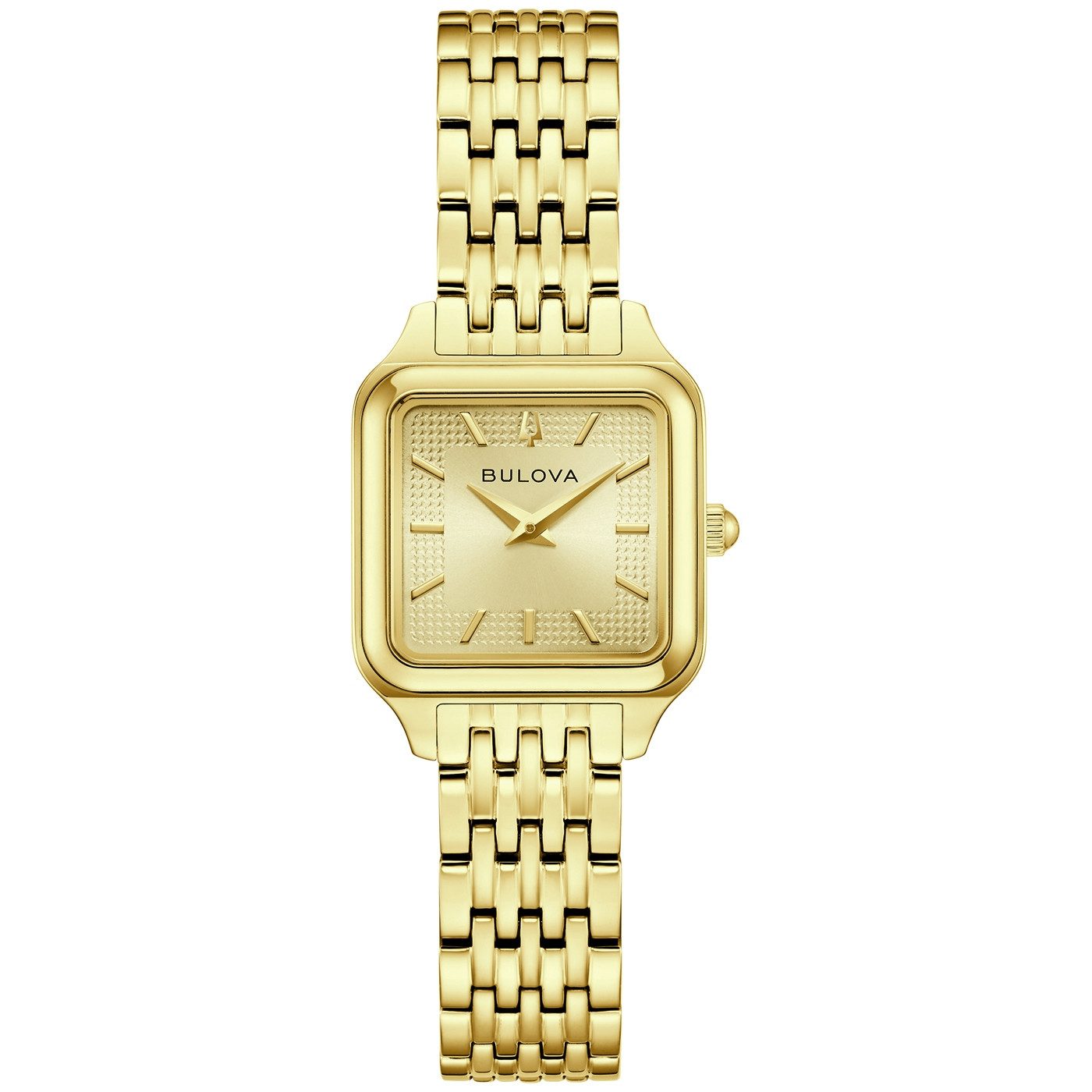 Bulova Quarzuhr Sutton 97L191, Armbanduhr, Damenuhr, Edelstahlarmband, analog