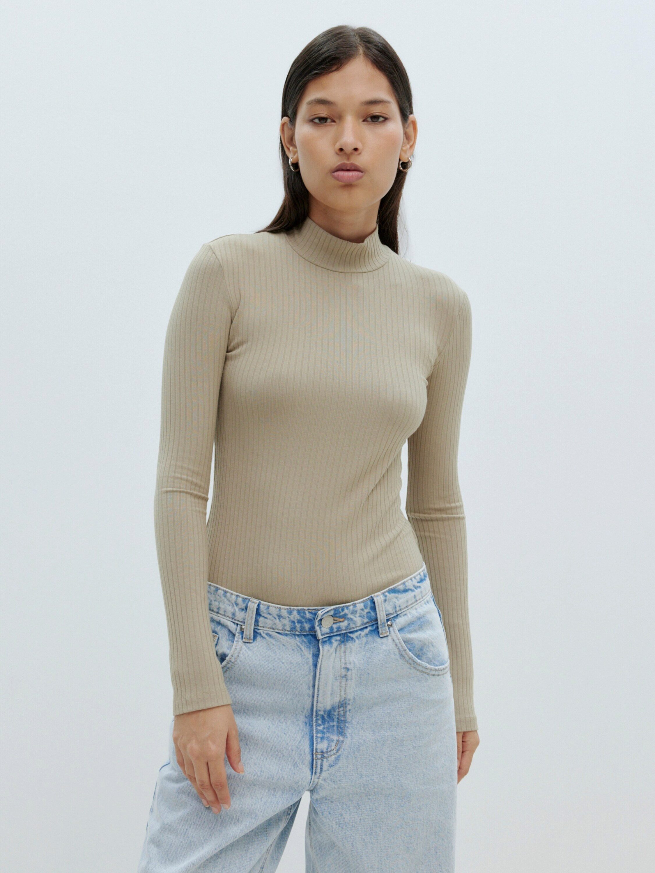 EDITED Langarmshirt Manon (1-tlg) Plain/ohne Details günstig online kaufen