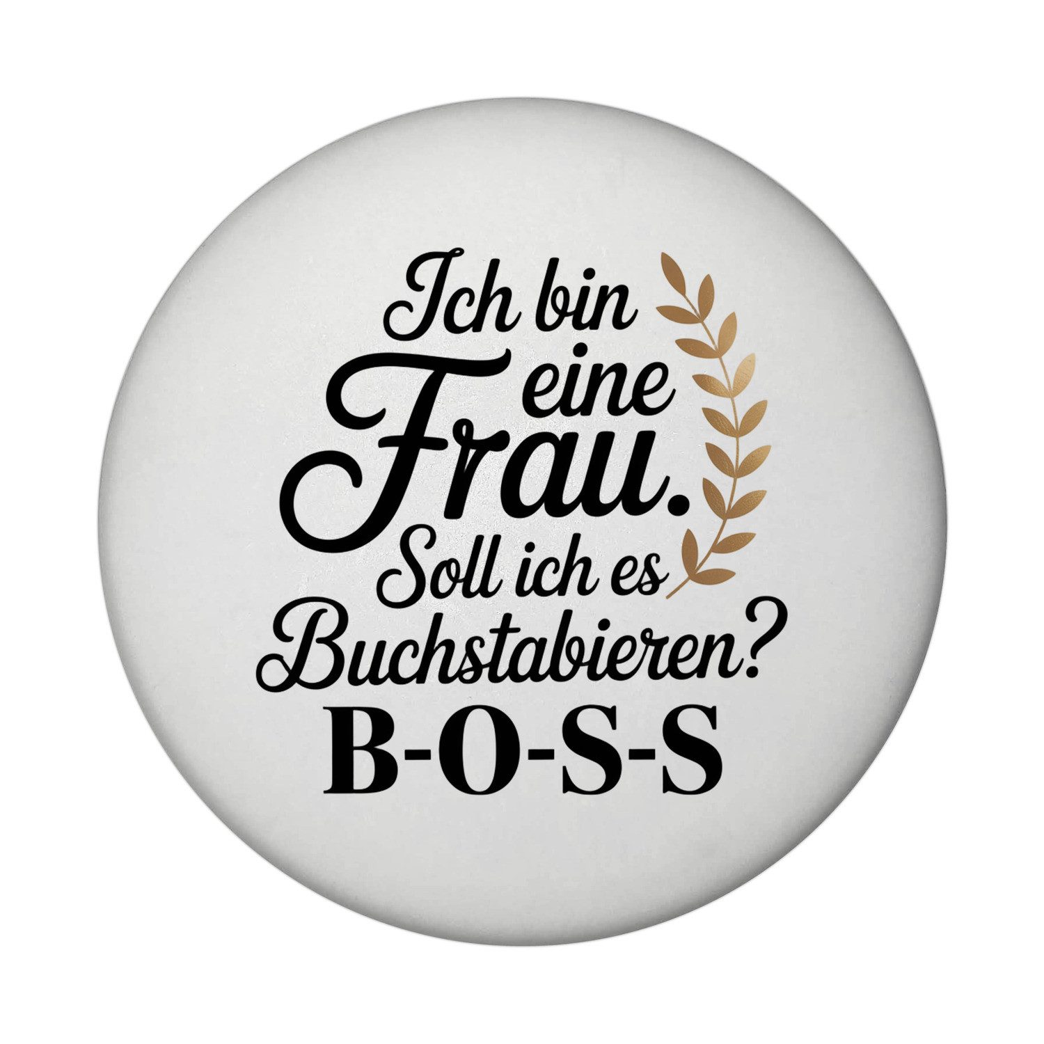 speecheese Magnet Frau ist der BOSS Magnet mit Flaschenöffner