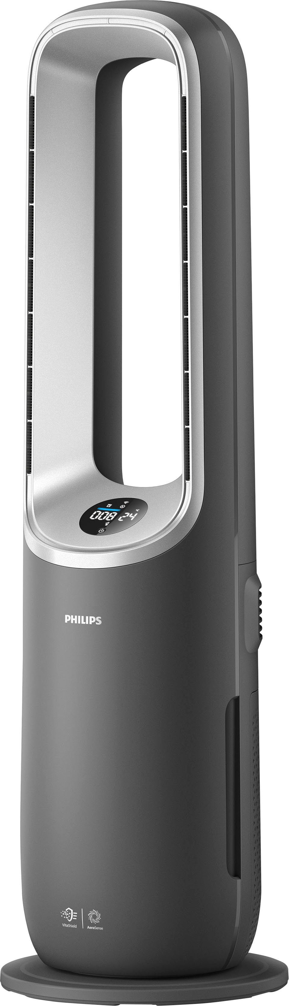 Philips Luftreiniger AMF870 Air Performer, 3-in-1 Reinigen, Kühlen & Heizen, für 70 m² Räume, für Allergiker geeignet, CADR 270 m³/h, mit Air+ App verbunden