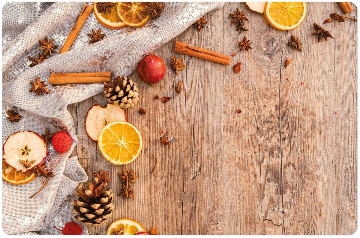 matches21 HOME & HOBBY Platzset Abwaschbare Tischsets 6er Set Weihnachten G günstig online kaufen