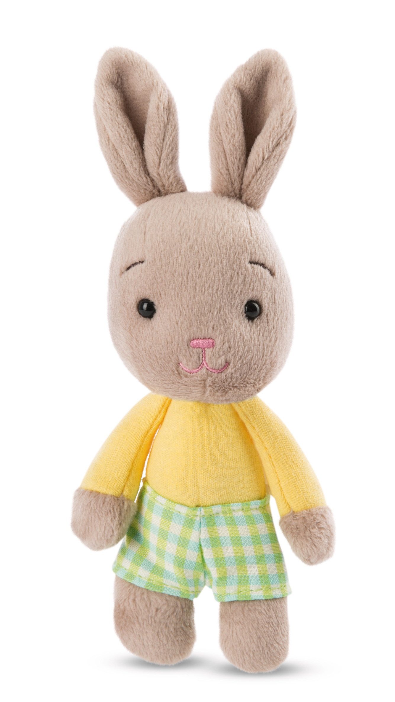 Nici Kuscheltier 47513 - Happy Bunny Hase, 15 cm (1-St)