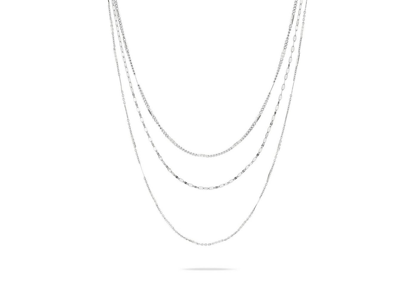 Liebeskind Berlin Kette ohne Anhänger Schmuck Edelstahl Sparkling With Layers