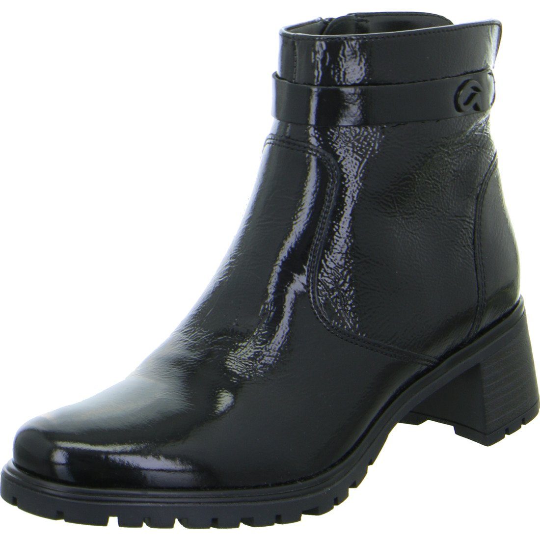 Stiefelette Glattleder Ara Schuhe, 049635 Stiefelette Ara Ronda schwarz -