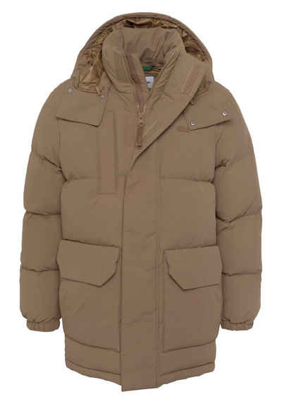 Lacoste Winterjacke WINTERJACKE mit Ton-in-Ton-Logostickerei