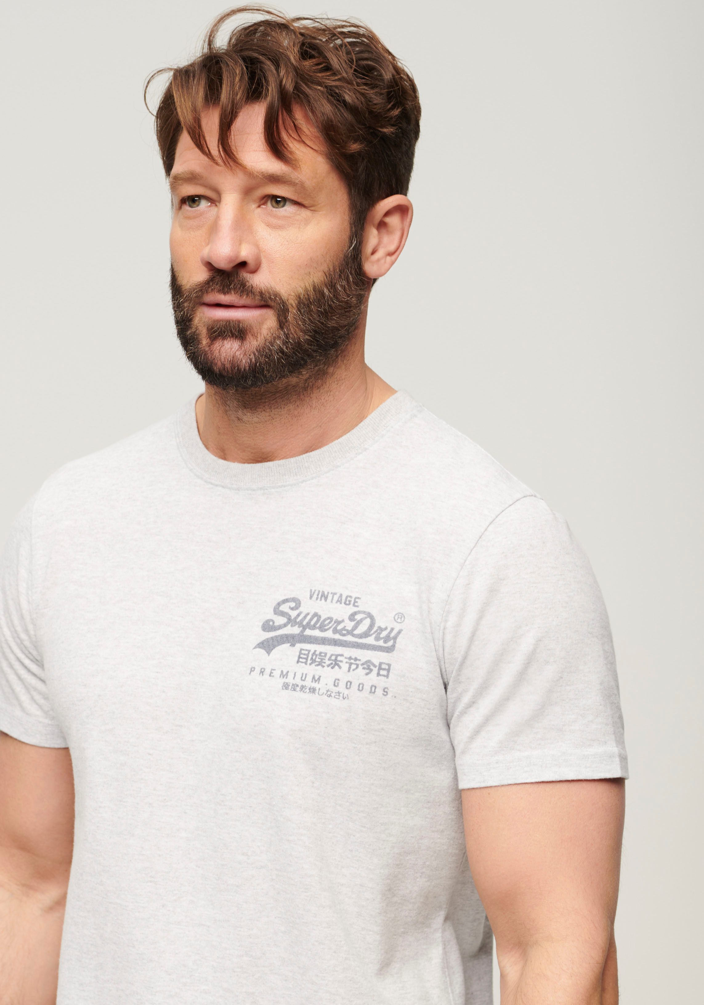 Superdry T-Shirt CLASSIC VL HERITAGE CHEST günstig online kaufen