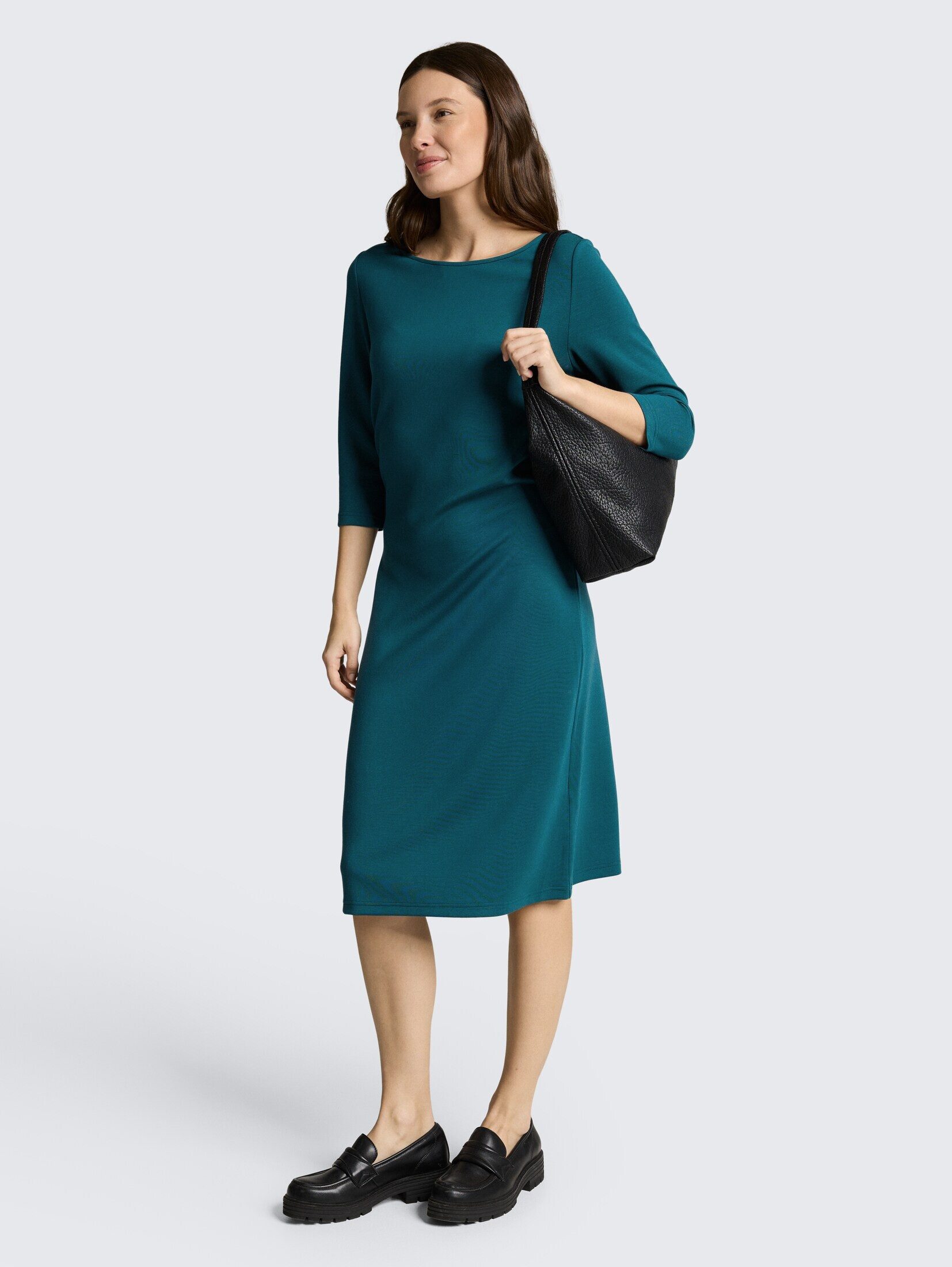 TOM TAILOR Sommerkleid Kleider & Jumpsuits Kleid mit Raffungen