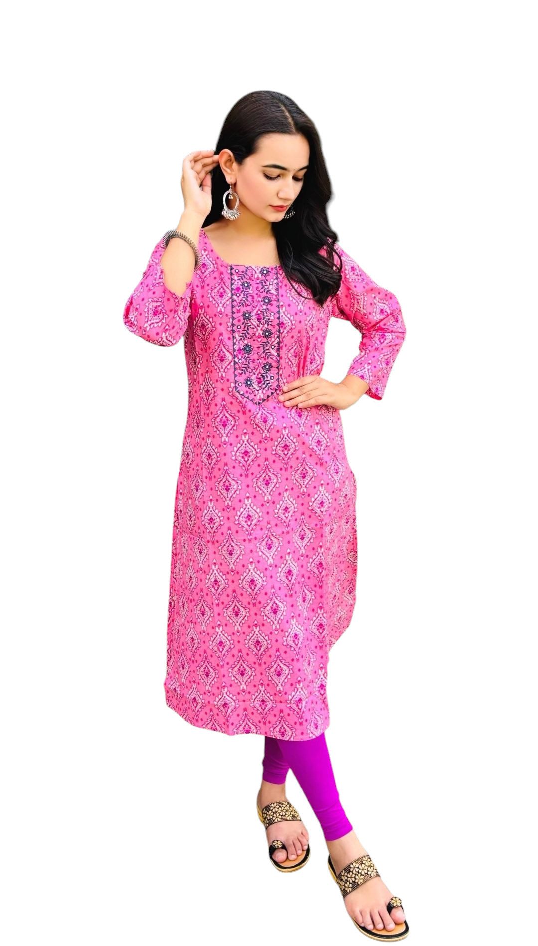 Longtunika Poppy Print