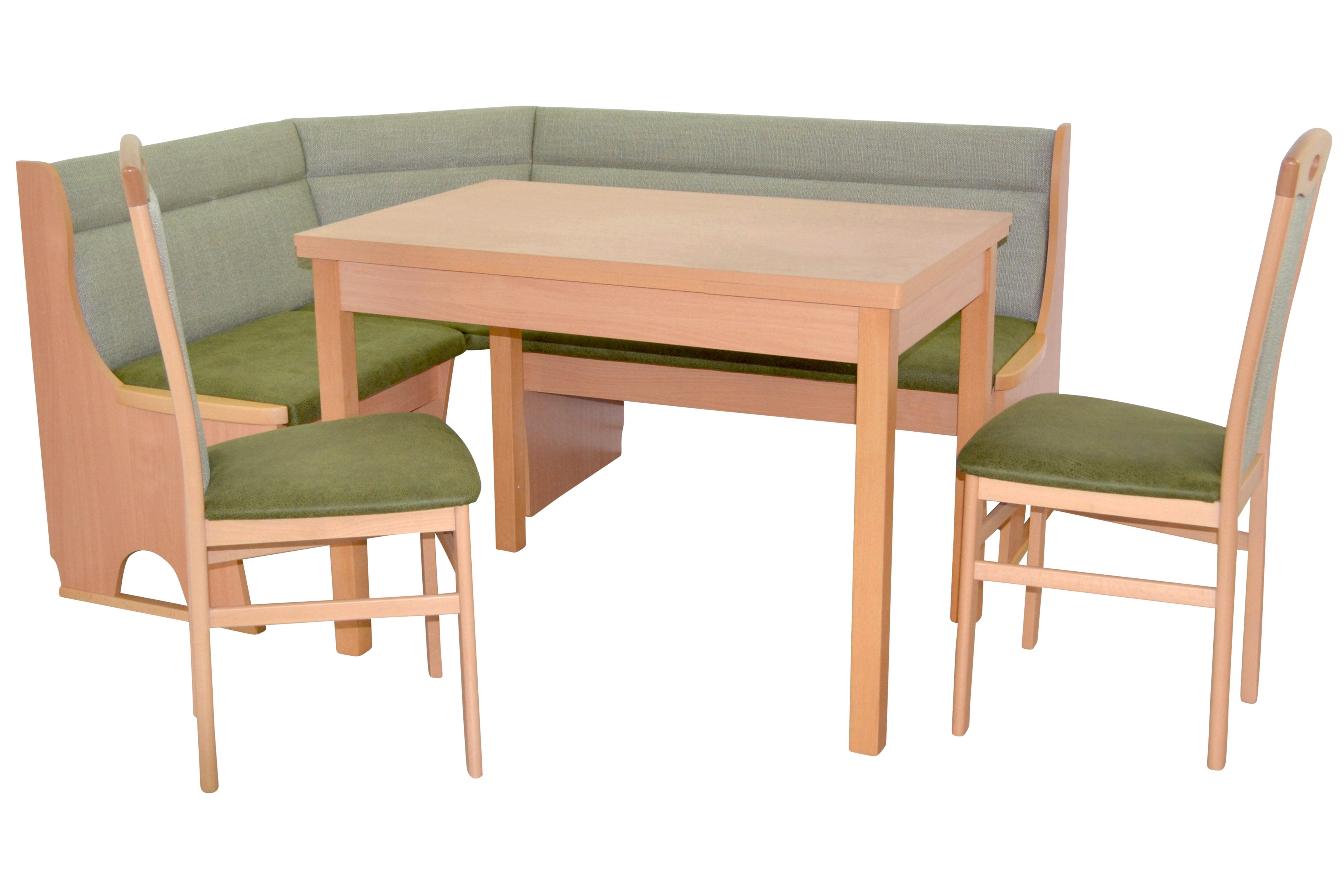 moebel-direkt-online Eckbankgruppe 4tlg. Eckbankgruppe, Schenkelmaß 125x125 günstig online kaufen