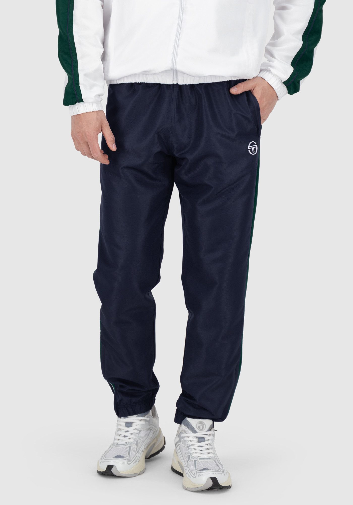 Sergio Tacchini Trainingsanzug AGAVE 025 TRACKSUIT Herren, Trainingsanzug Herren, Tracksuit, Retro, Outdoor, Jogging, Streetwear