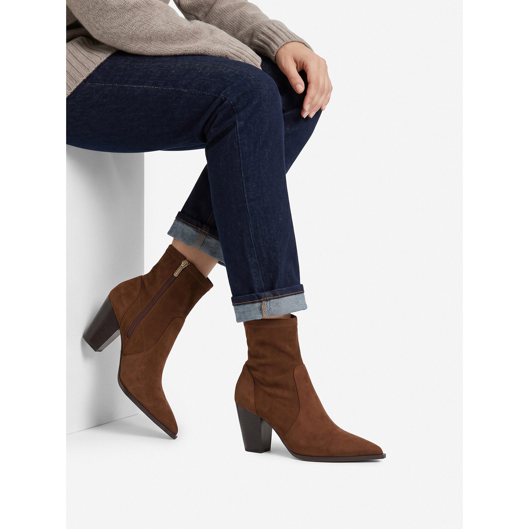 Nine West Nine West Damen Stiefeletten 5907964601777 Braun Stiefel