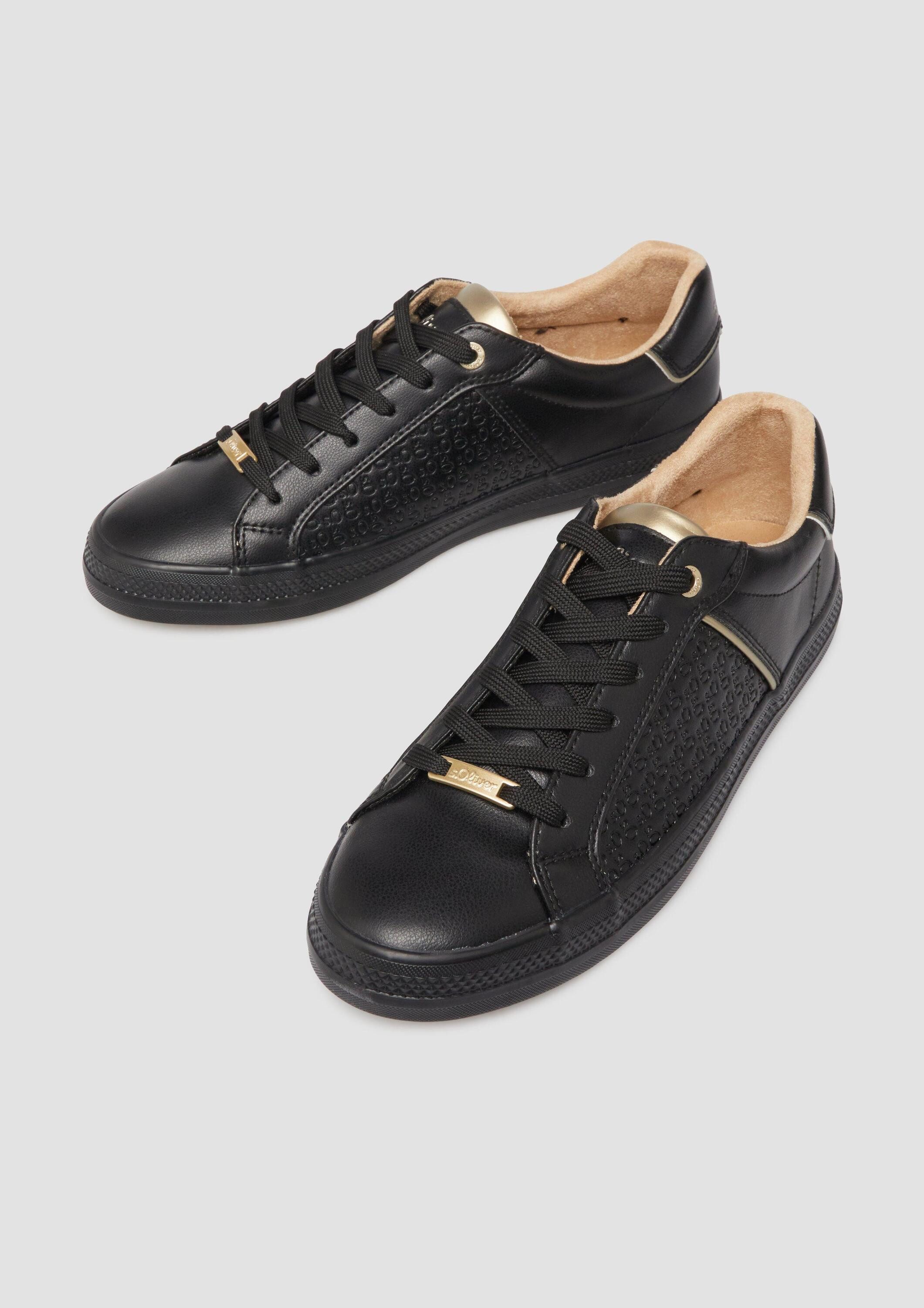 s.Oliver Sneakers Sneaker Schnür-Sneaker mit Artwork