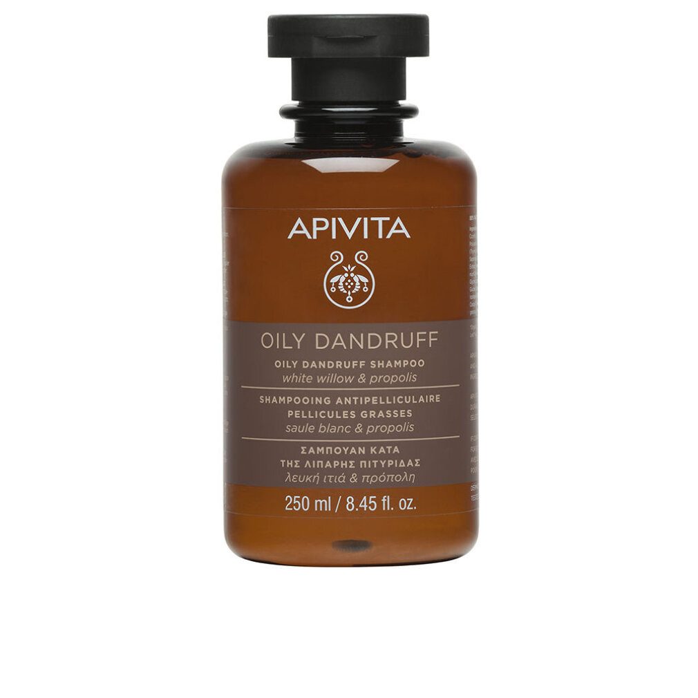 Apivita Haarshampoo Oily anti-dandruff SHAMPOO with white willow and propolis
