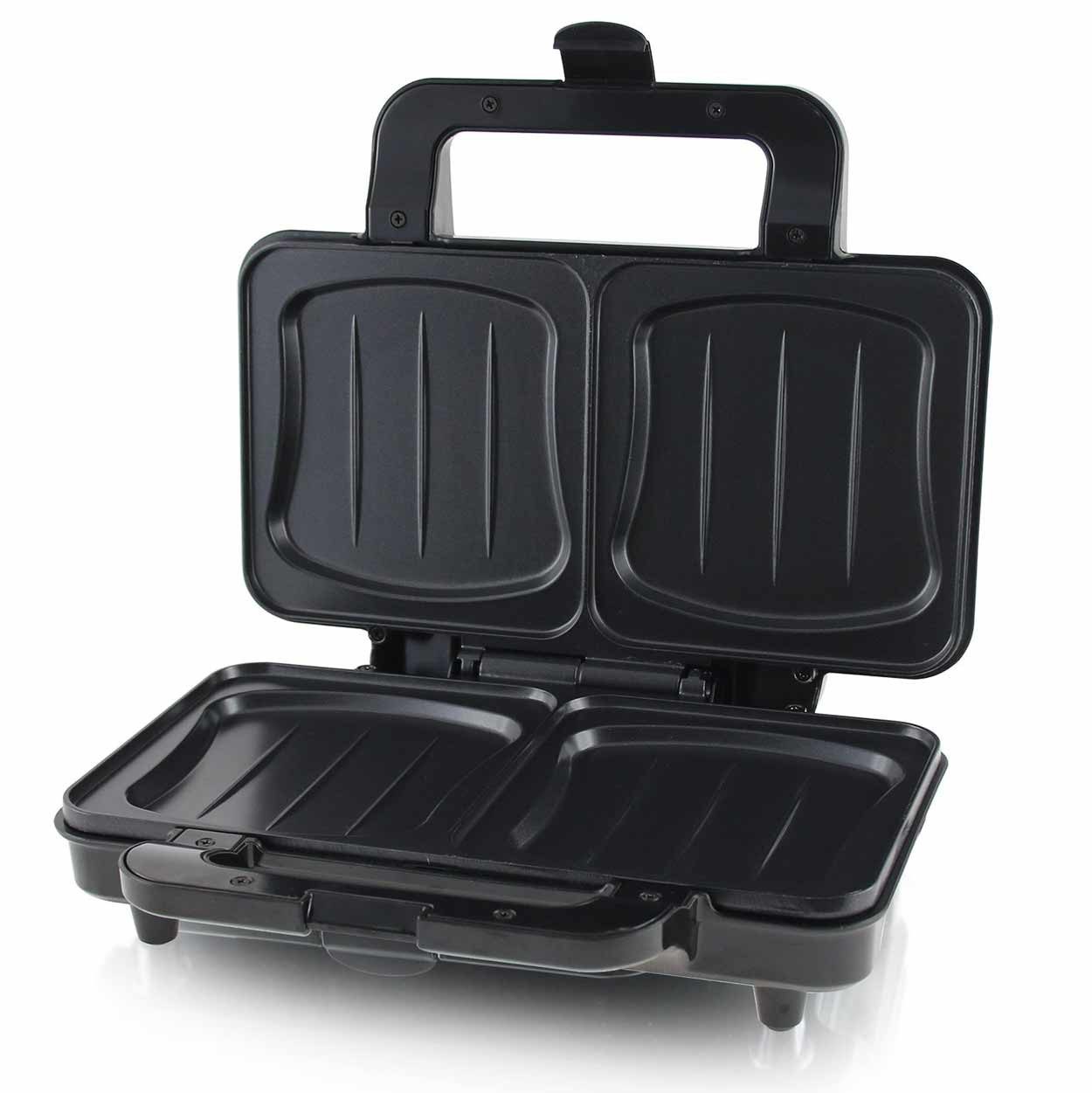 Emerio Sandwichmaker ST-109562 Design Sandwich-Toaster, Edelstahl, 900 W