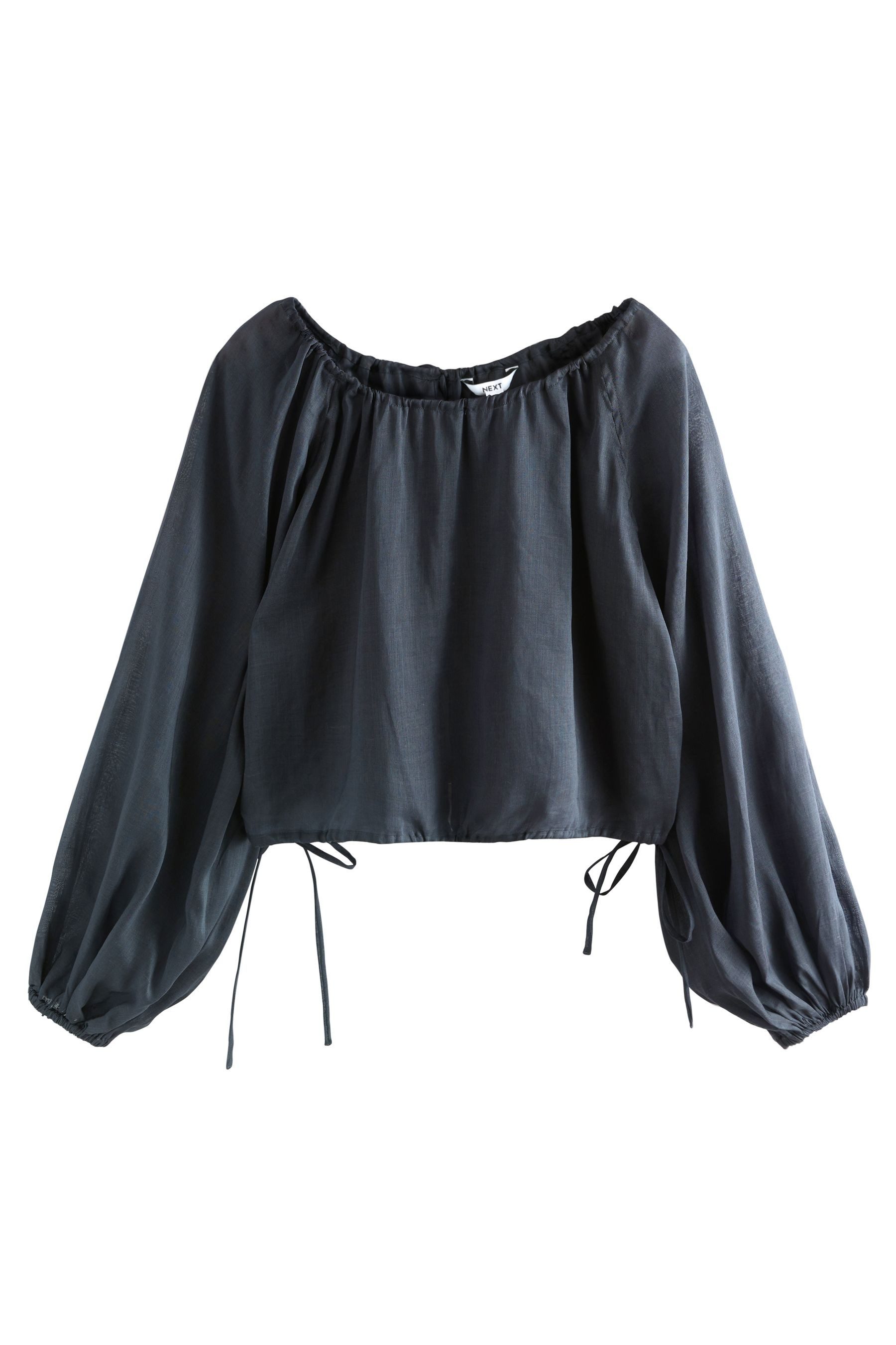 Next Langarmshirt Langarm-Oberteil Boho-Top aus 100 % günstig online kaufen