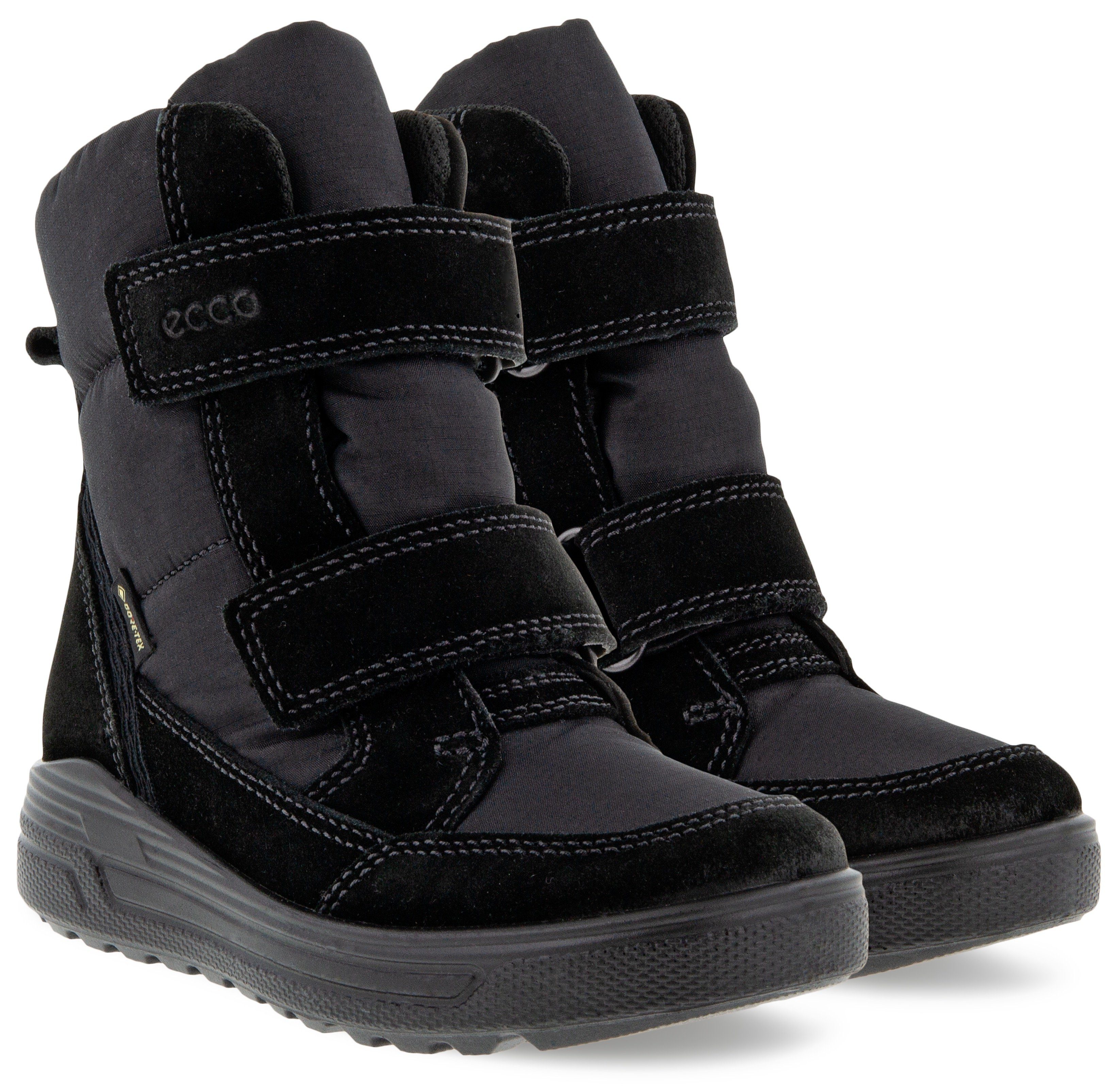 schwarz GORE-TEX-Membran Urban mit Snowboarder Winterboots Ecco