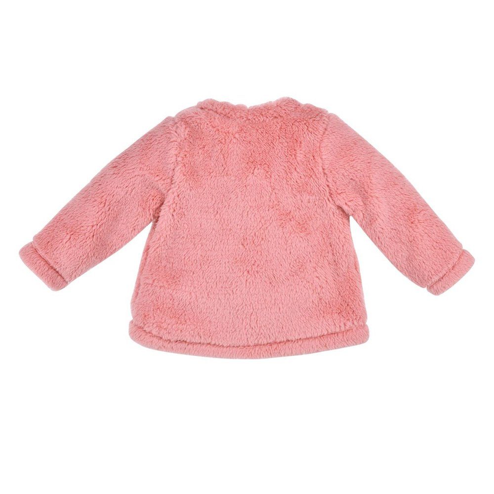 BONDI Strickjacke BONDI Baby Mädchen Fleecejacke 'Pilze' 86680, Sof – Bild 2 von 4
