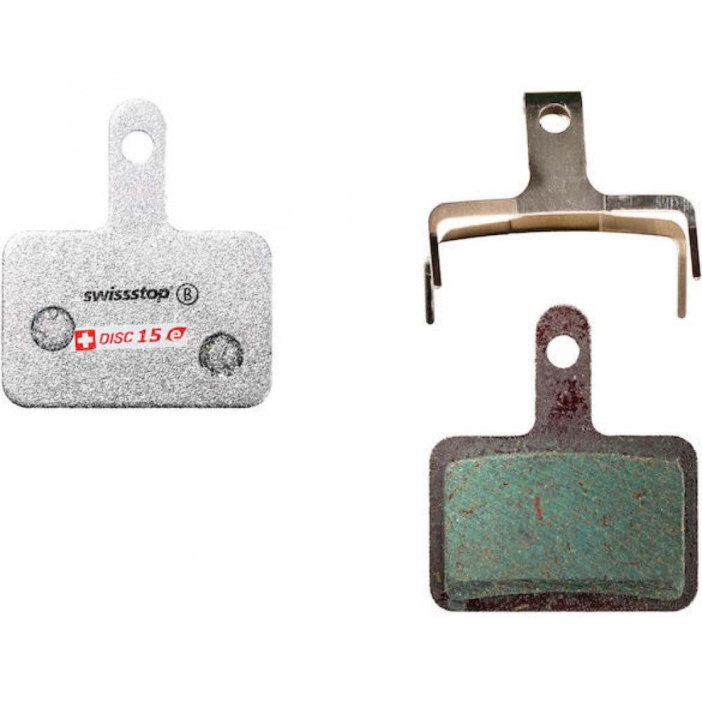 SwissStop Bremsbelag SwissStop Disc 15 E Bremsbeläge - leise Power für E-Bikes