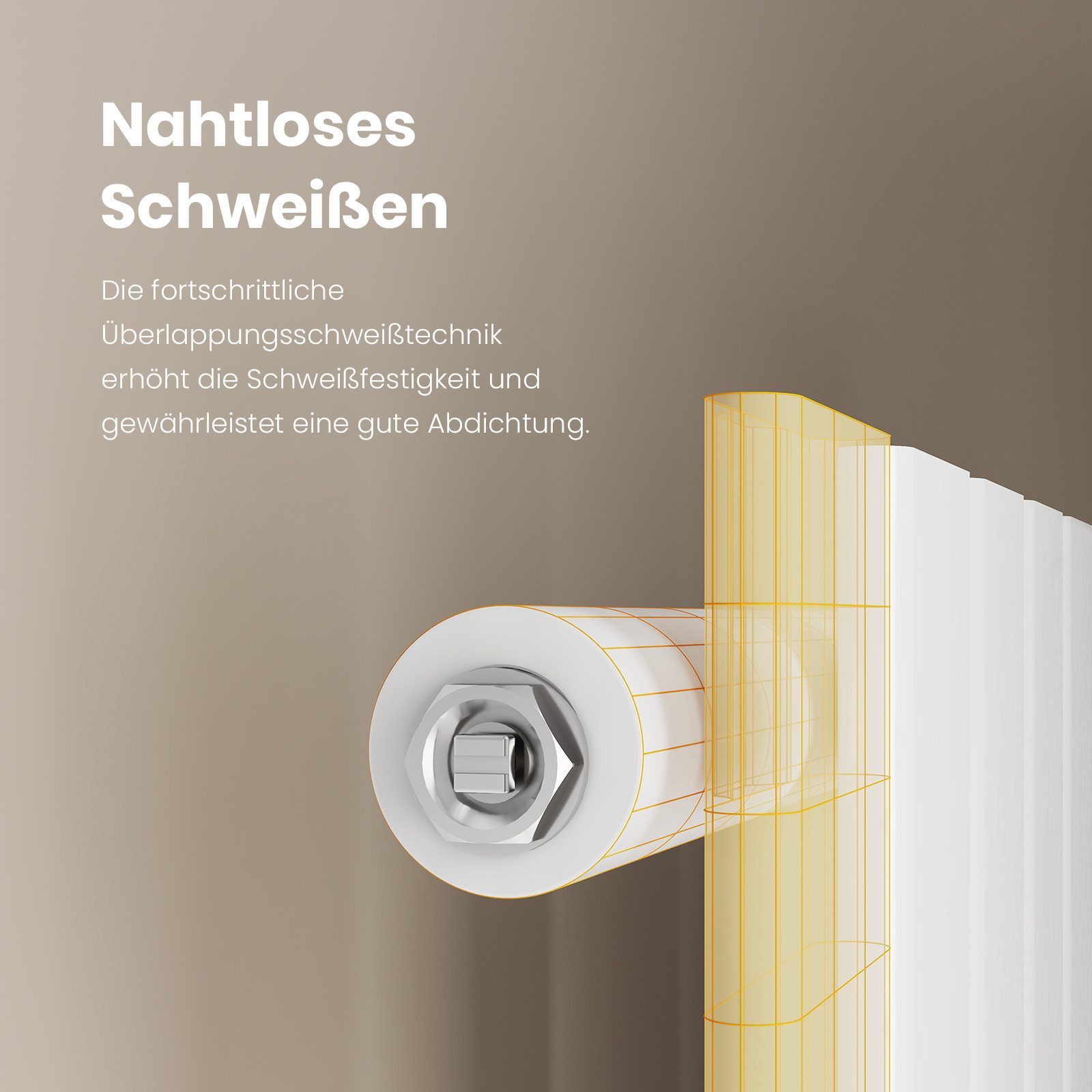 EMKE Heizkörper Flach Vertikal Einlagig Design günstig online kaufen
