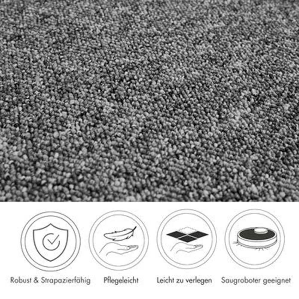 Andiamo Teppichboden Carlos, Feinschlinge, Gesamthöhe 6,5 mm, Made in Netherlands, rechteckig, melierte Optik, Breite 200, 400 cm oder 500 cm, strapazierfähig