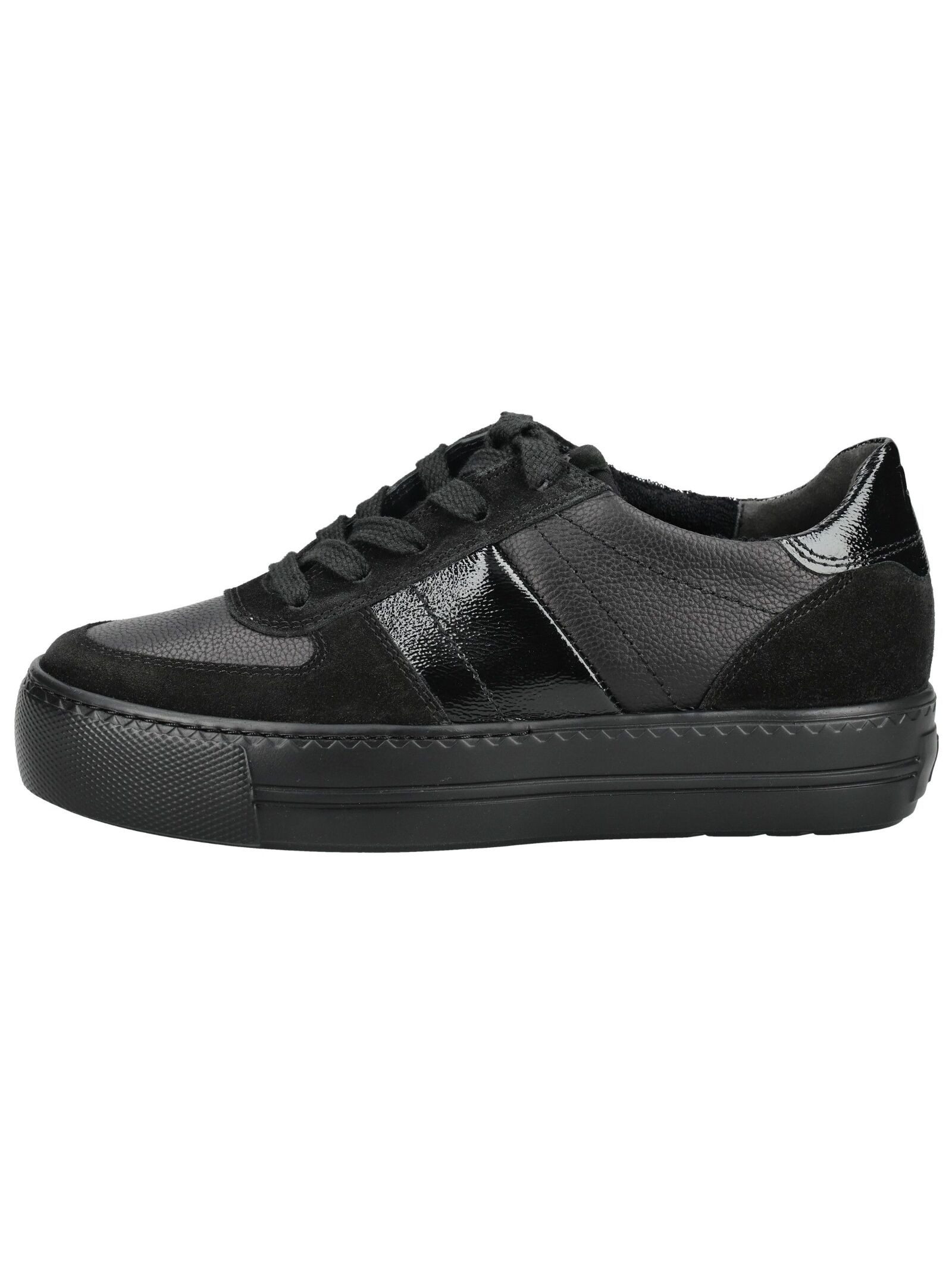 Paul Green Sneaker Veloursleder . Plateausneaker