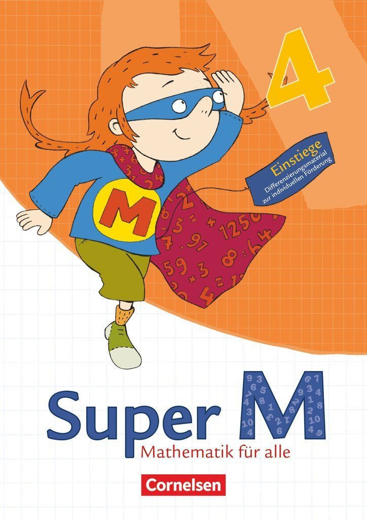 Schulbuch Super M - Mathematik für alle - Östliche Bundesländer und Berlin - 4. Ursula Manten, Gudrun Hütten, Ulrike Braun