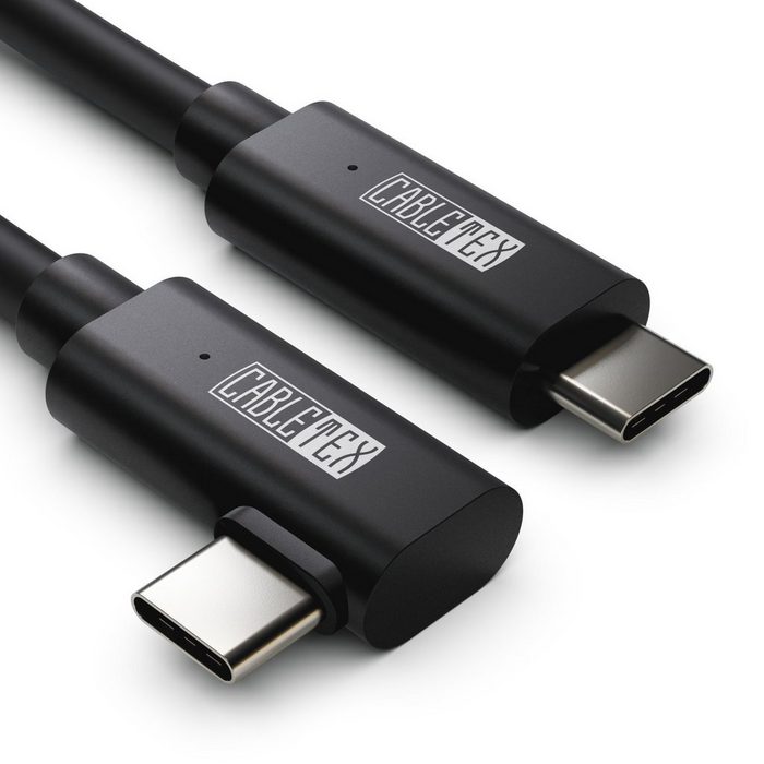 CABLETEX Verbindungskabel für Meta Oculus Quest 2 Link Kabel für VR Brillen wie Pico 4 USB-Kabel USB-C USB-C (500 cm)