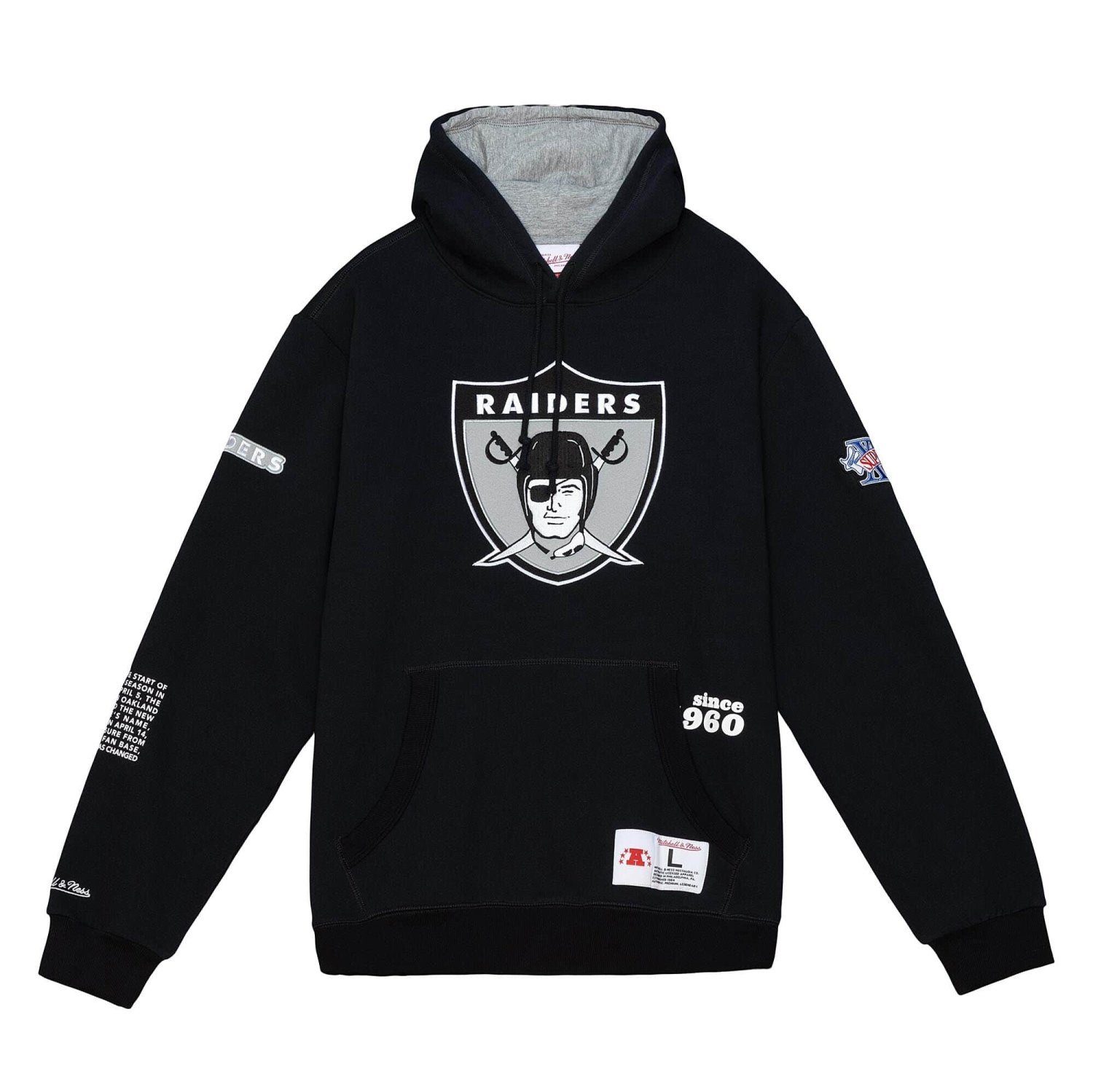 Mitchell & Ness Kapuzenpullover ORIGINS Oakland Raiders