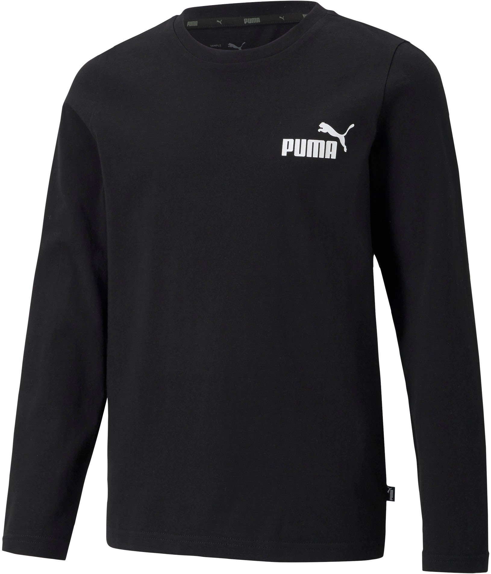 Langarmshirt B TEE ESS NO. LOGO LS 1 Black PUMA