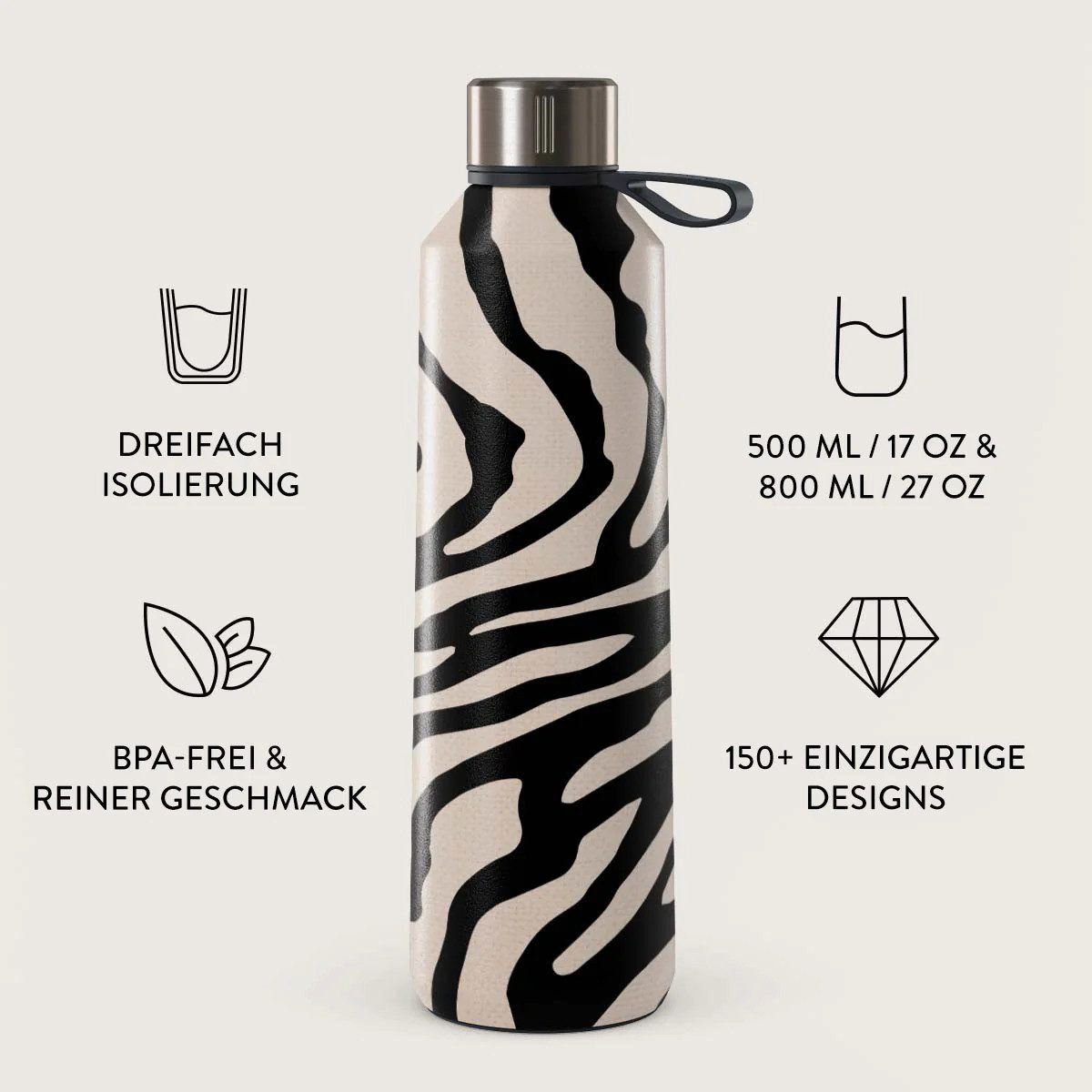 BURGA Trinkflasche Imperial Water Bottle 500ml