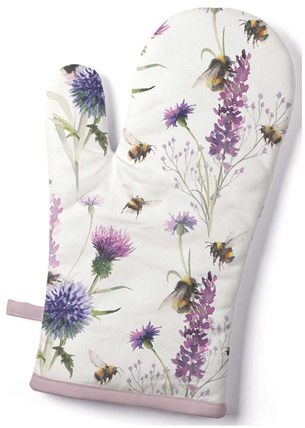 Ambiente® Topfhandschuhe Bumblebees in the meadow, günstig online kaufen