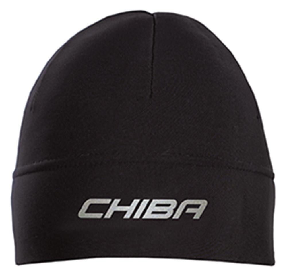 Chiba Fleecemütze CHIBA Thermofleece Mütze Kids - S/M, schwarz, atmungsaktiv, reflektier