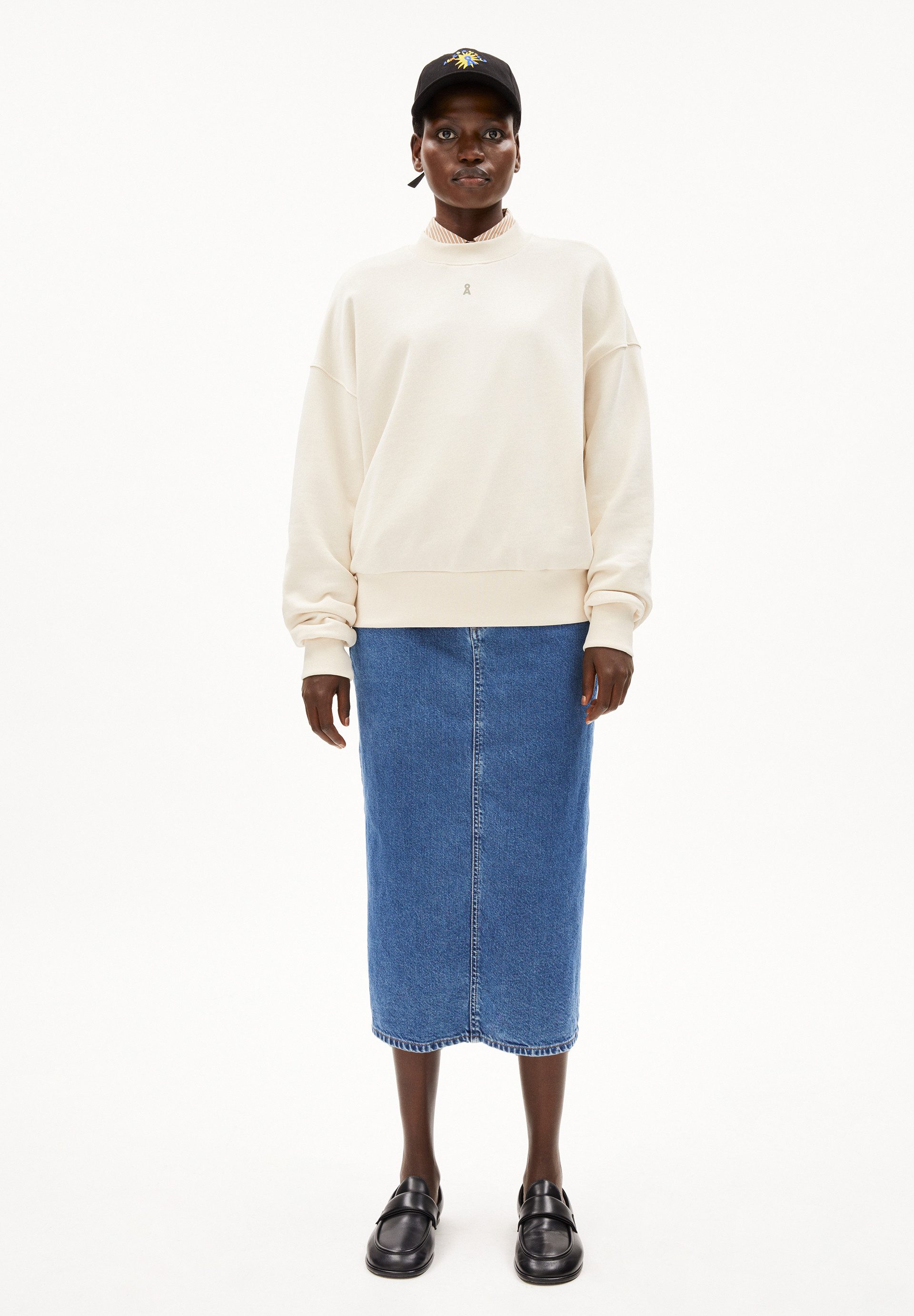 Armedangels Sweatshirt ALIZAA FORTUNE Sweatshirt aus Bio-Baumwolle Oversized Fit