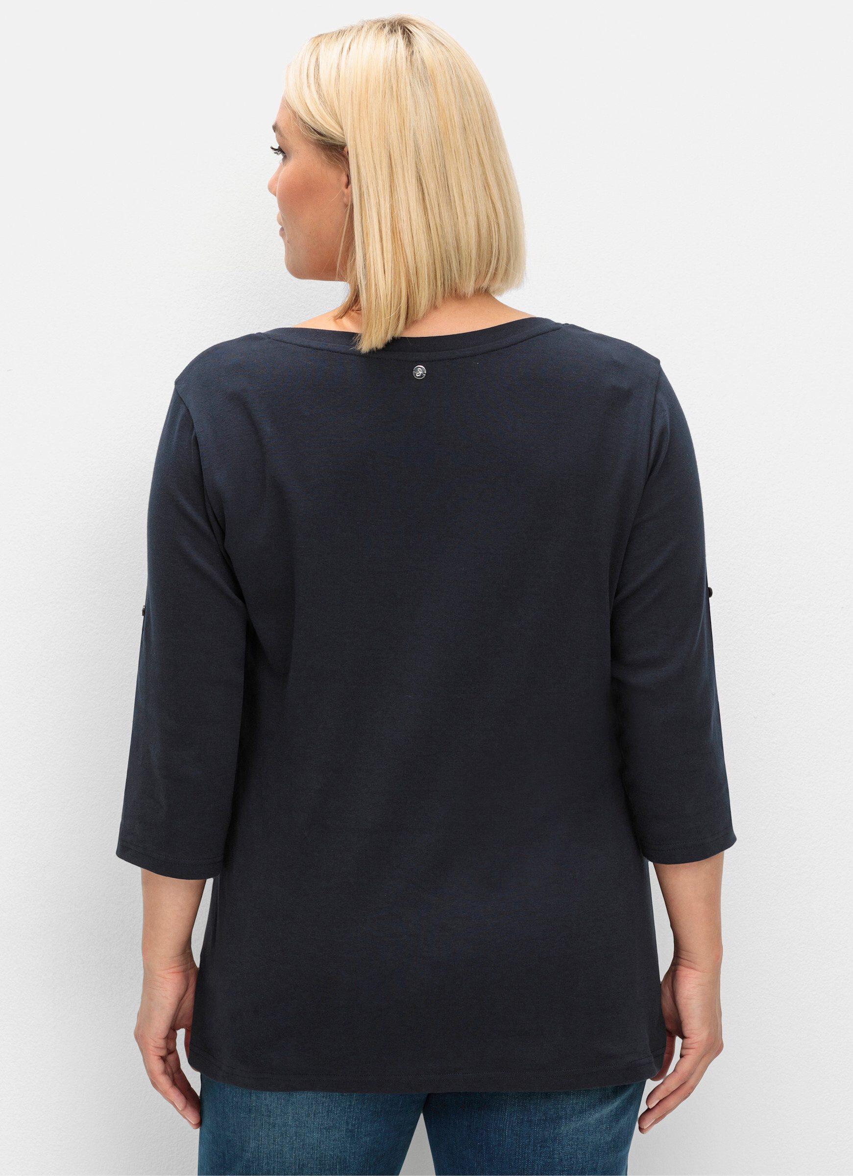 Sheego T-Shirt 3/4-Arm-Shirt günstig online kaufen