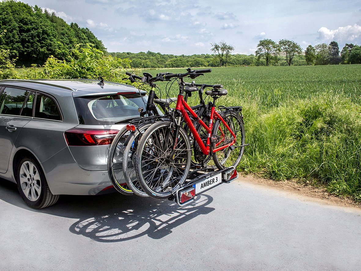 EUFAB Kupplungsfahrradträger AMBER 3, für max. 3 Räder