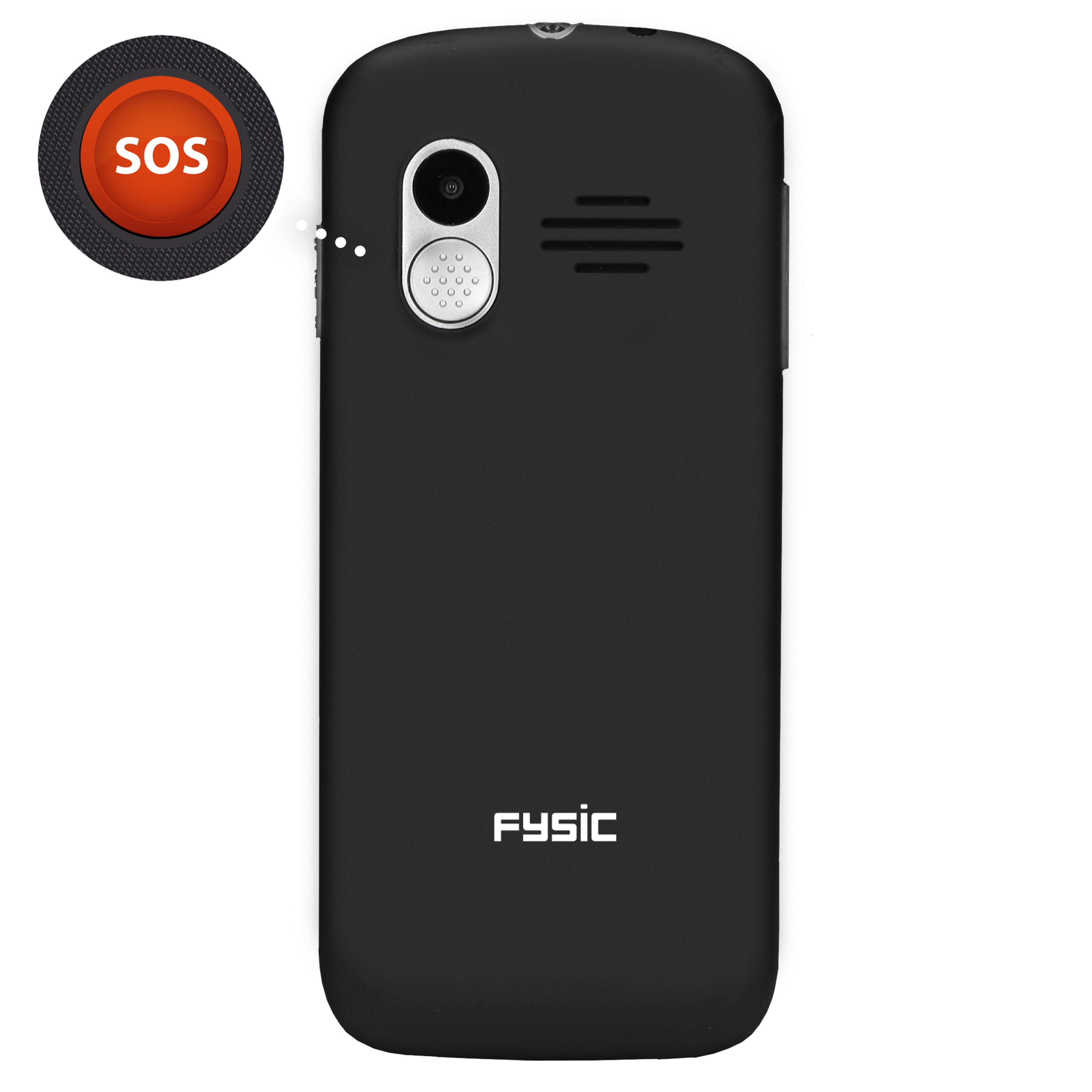 Fysic F10 Seniorenhandy (Senioren Smartphone, große Tasten, Notrufknopf, Hörgeräte kompatibel)