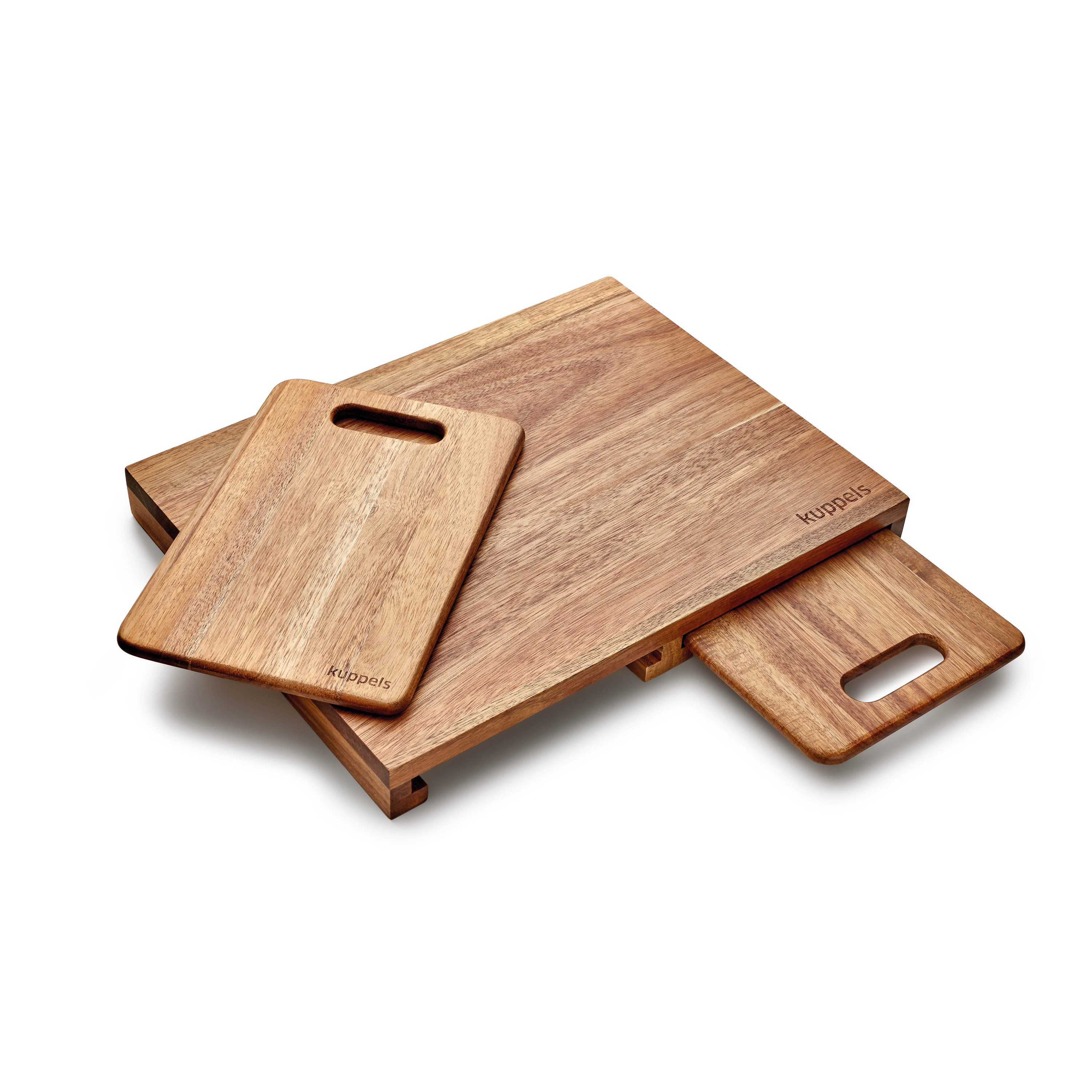 Kuppels Schneidebrett SLICE, Akazienholz, (1, 1-St)