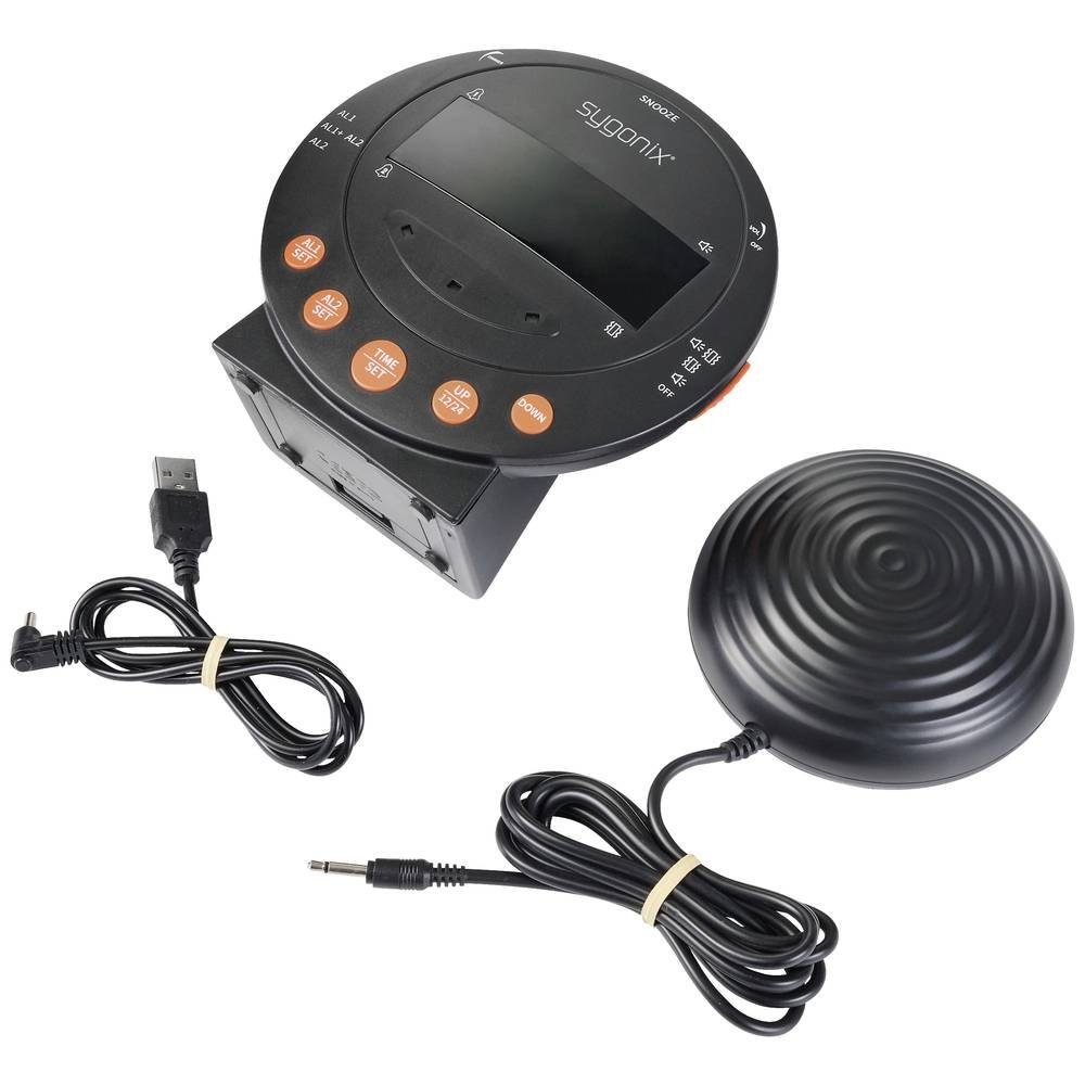 Sygonix Wecker LED-VIBRATIONSWECKER SY-5266562 – Bild 5 von 5