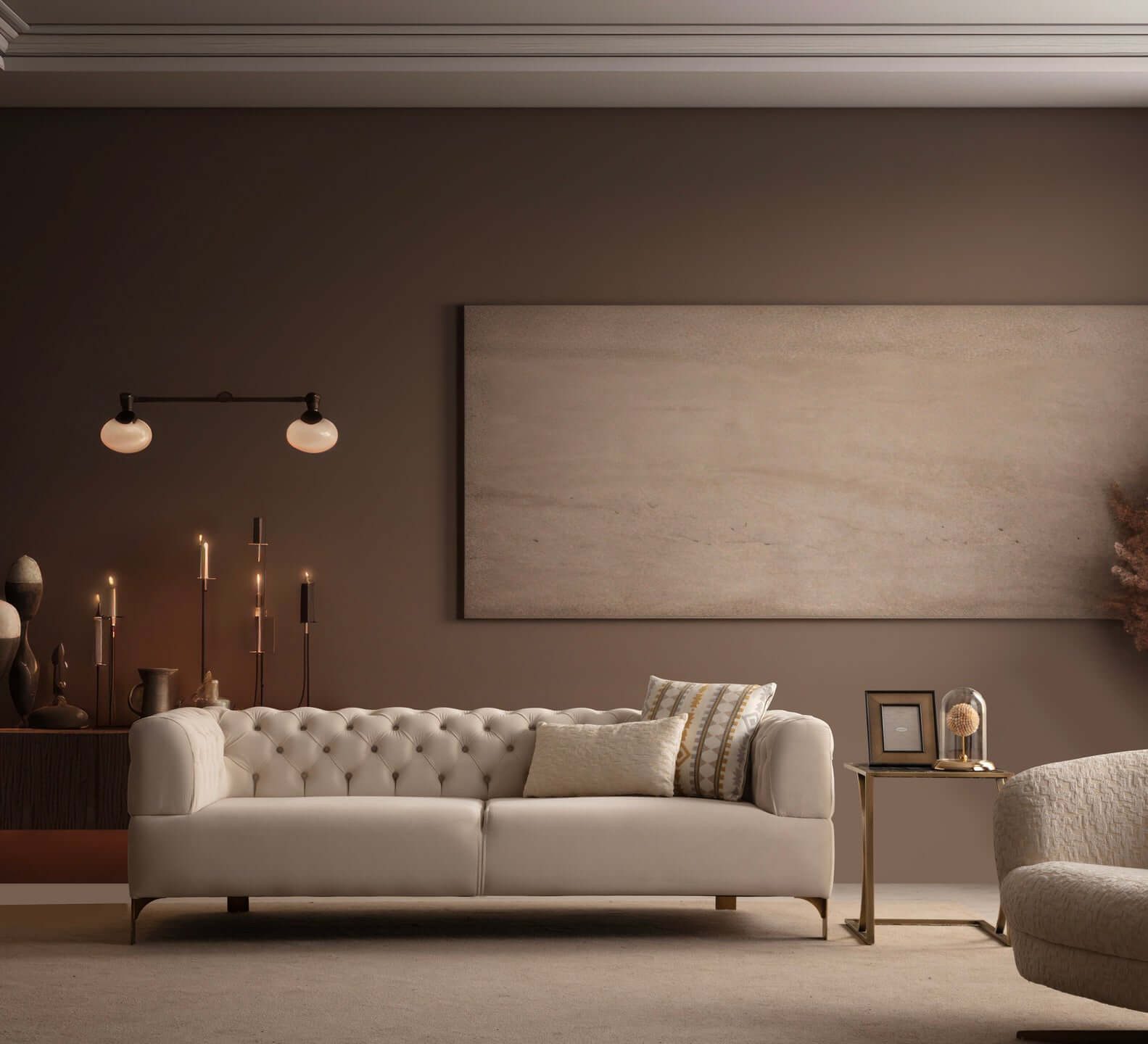 Nobelaa Sofa Sitzgruppe/Sofa Set - Wohnzimmergarnitur "Verbena" 3+3+1+1