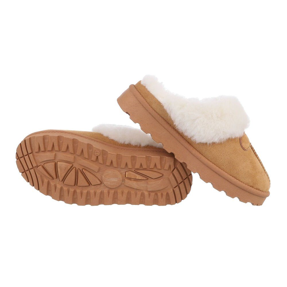 Ital-Design Damen Hausschuhe Freizeit Snowboots (84556784) günstig online kaufen