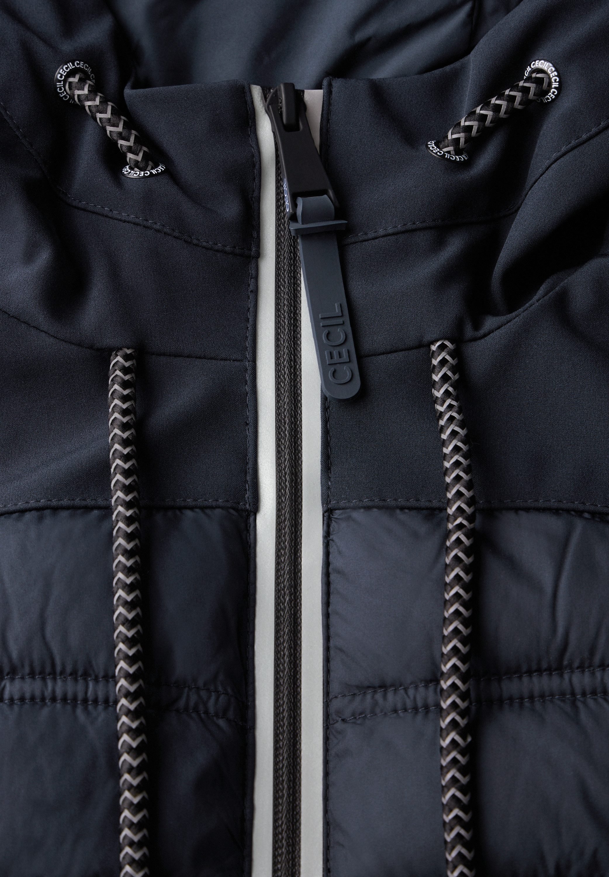 CECIL Steppjacke mit Kapuze