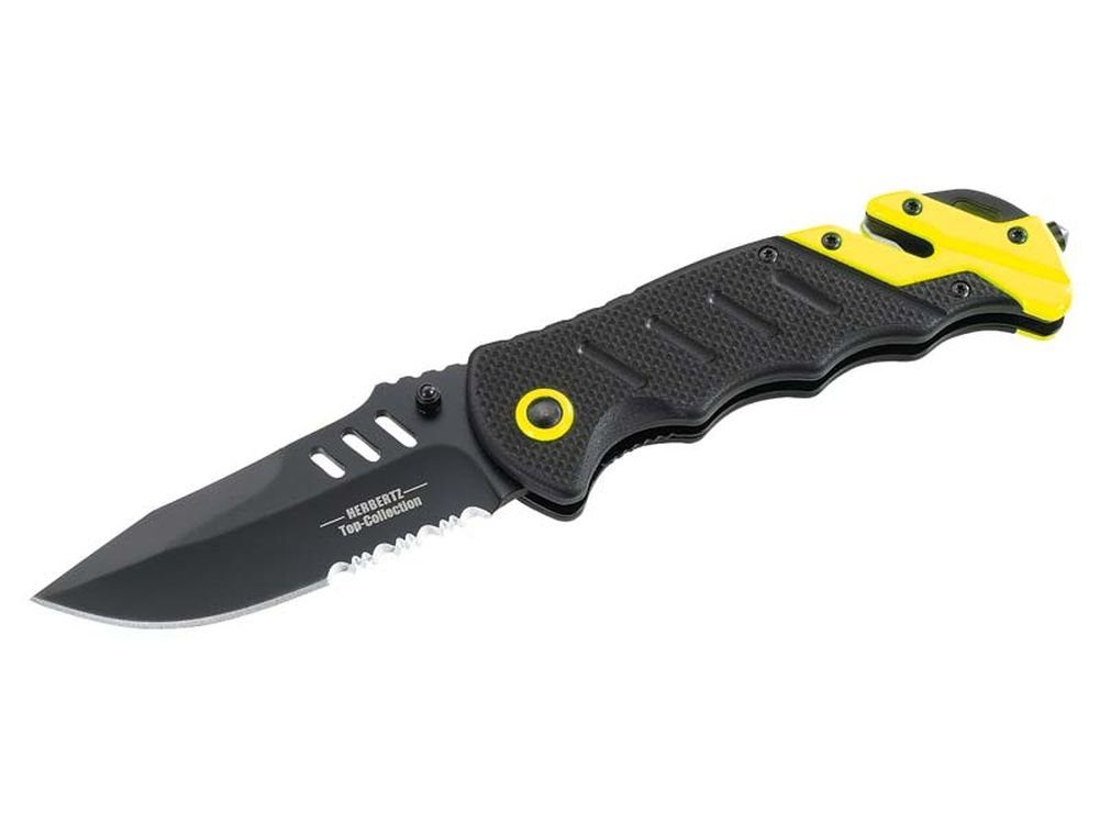 Herbertz TOP-Collection Taschenmesser 9,9 Cm, Rot-schwarz, G10