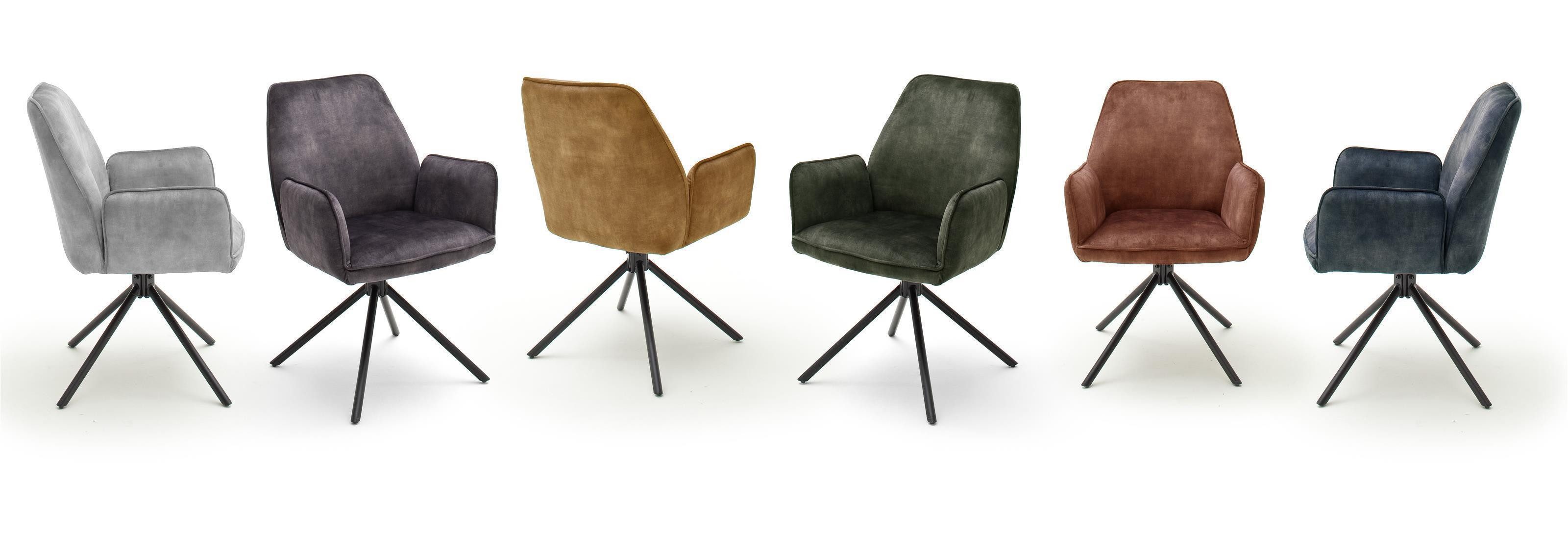 MCA furniture Esszimmerstuhl 60 x 89 x 64 cm (B/H/T) (2-er Set, 2 St)