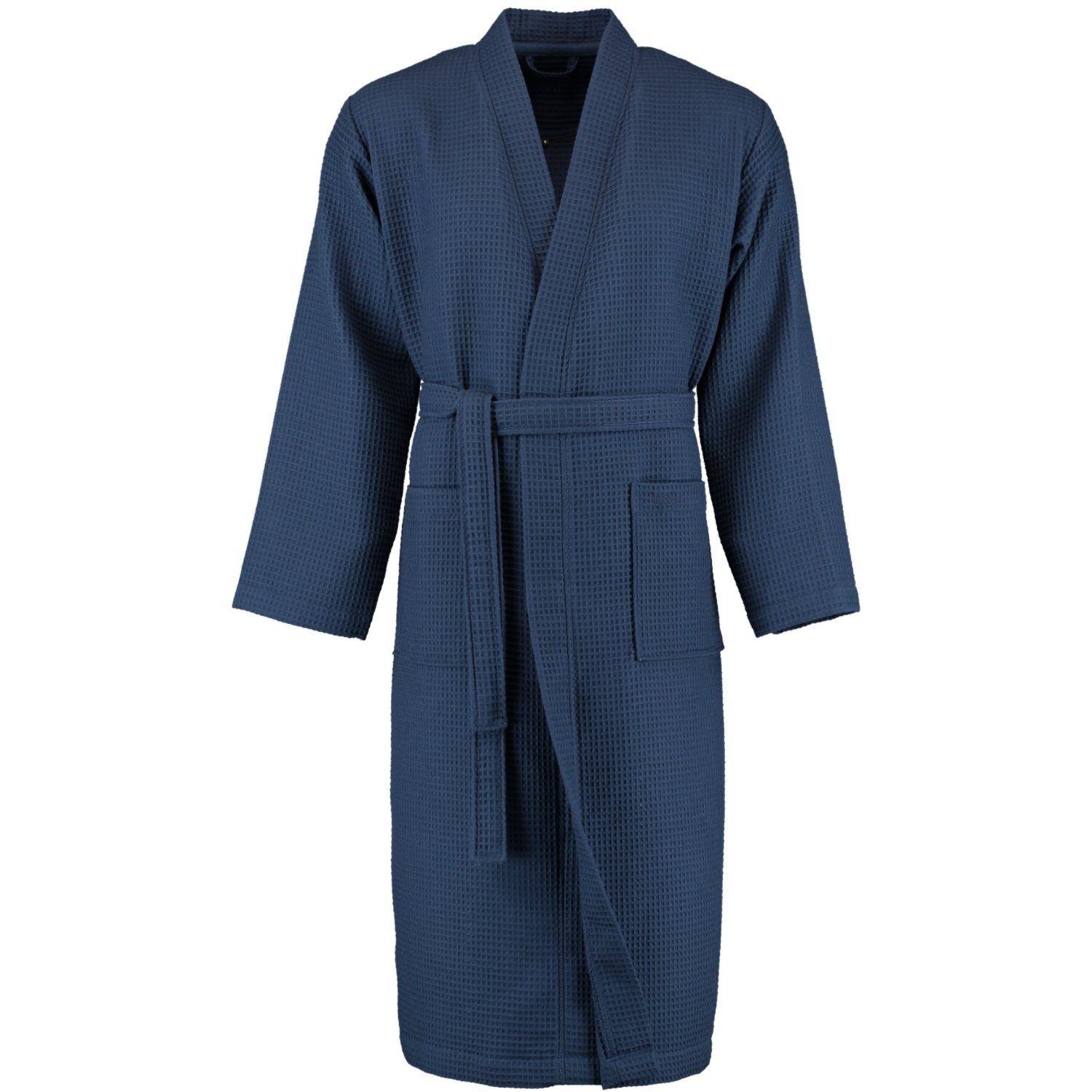 Vossen Unisex-Bademantel Wellington-L Kimono Pique, Baumwolle Kimono, winternight 100