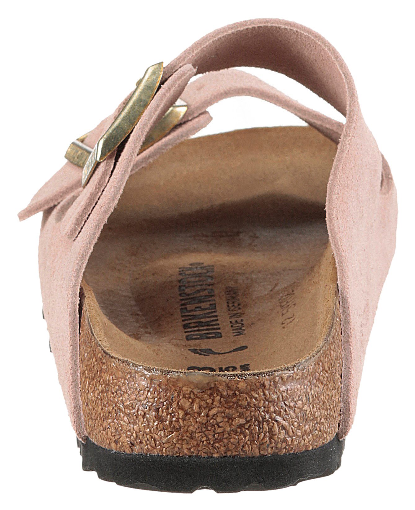 Birkenstock Arizona Suede SFB Pantolette Sommerschuh, günstig online kaufen