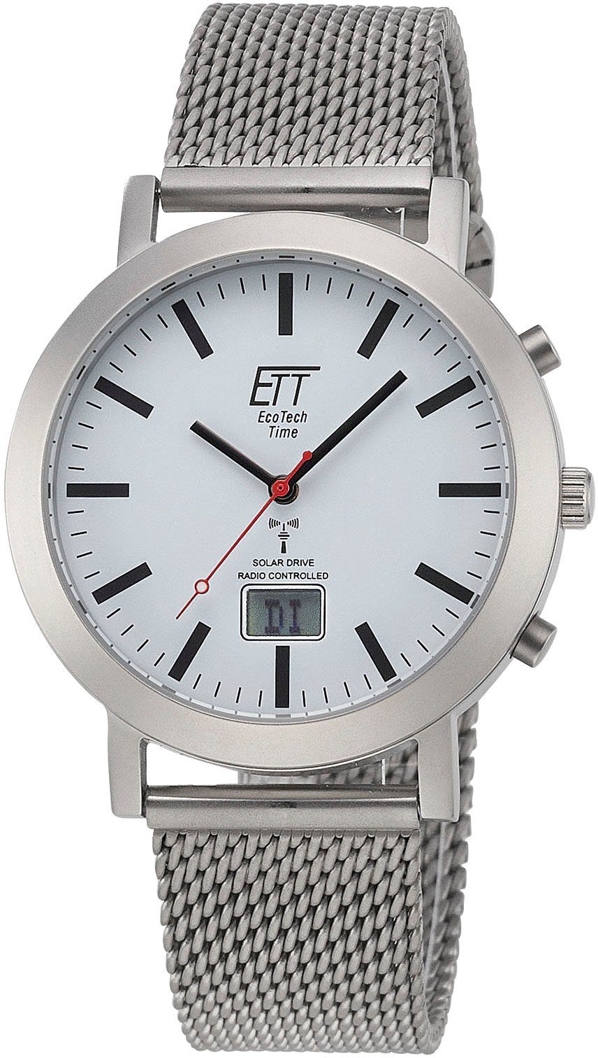 ETT Funkuhr Station Watch, EGS-11579-11M, Armbanduhr, Herrenuhr, Datum, Sol günstig online kaufen