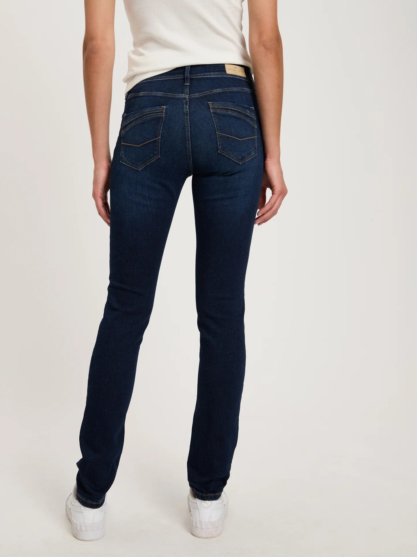 CROSS JEANS® Stretch-Jeans CROSS JEANS ANYA deep blue used P489-245