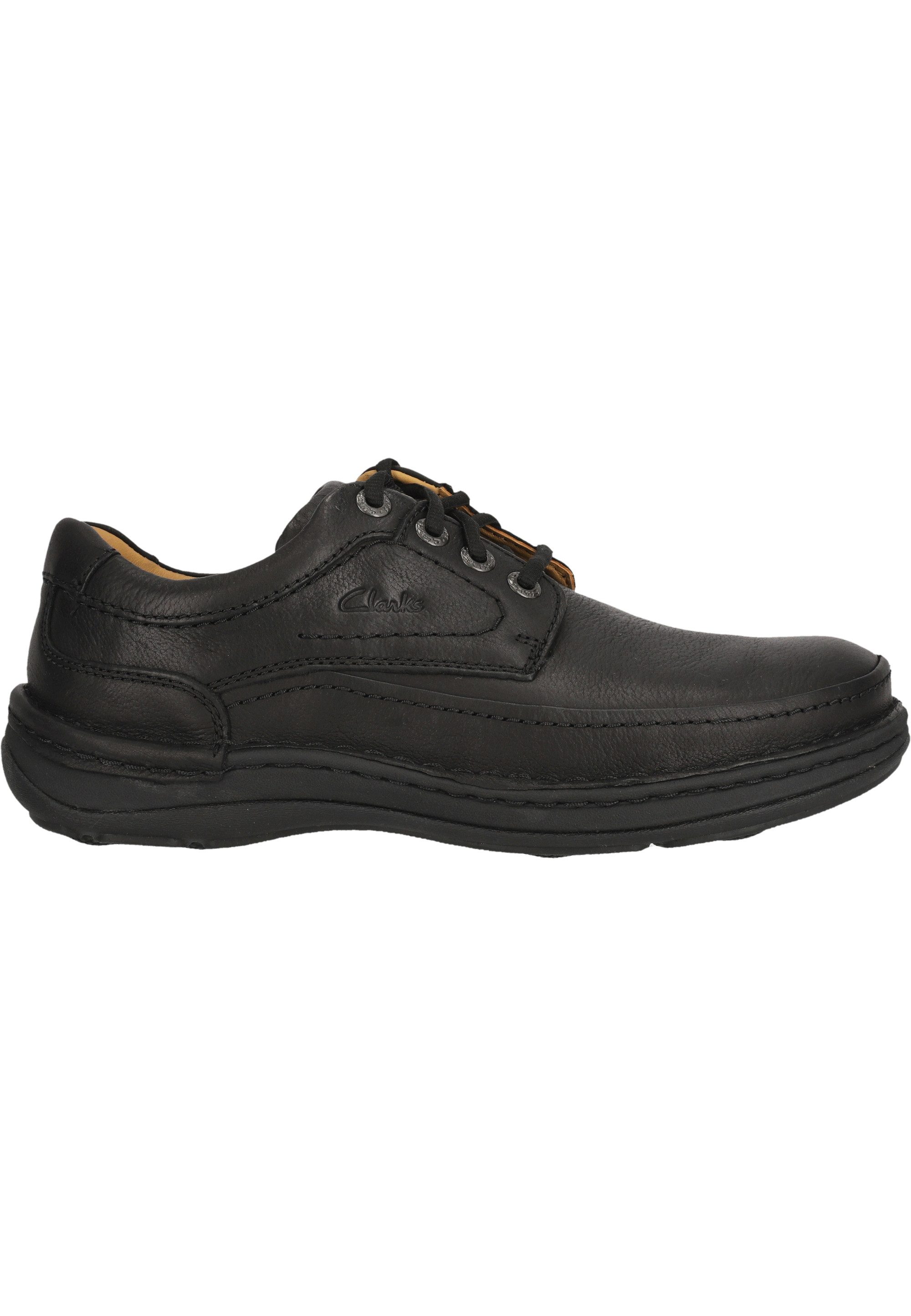Clarks Nature Schnürschuh mit super weichem Schaffellfutter