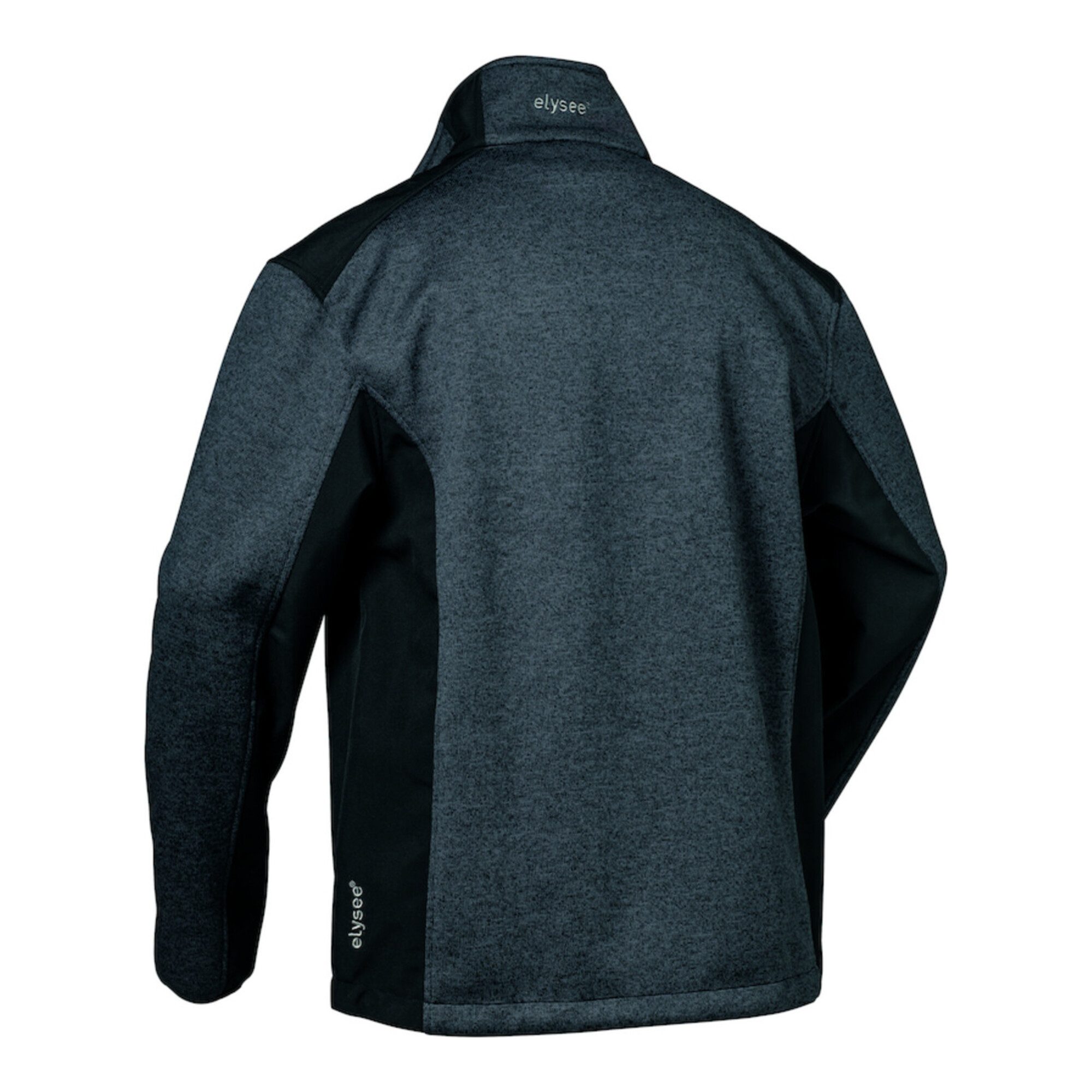 Feldtmann Softshellparka Strick-Fleecejacke Innsbruck Gr.XL dunkelgrau/schwarz