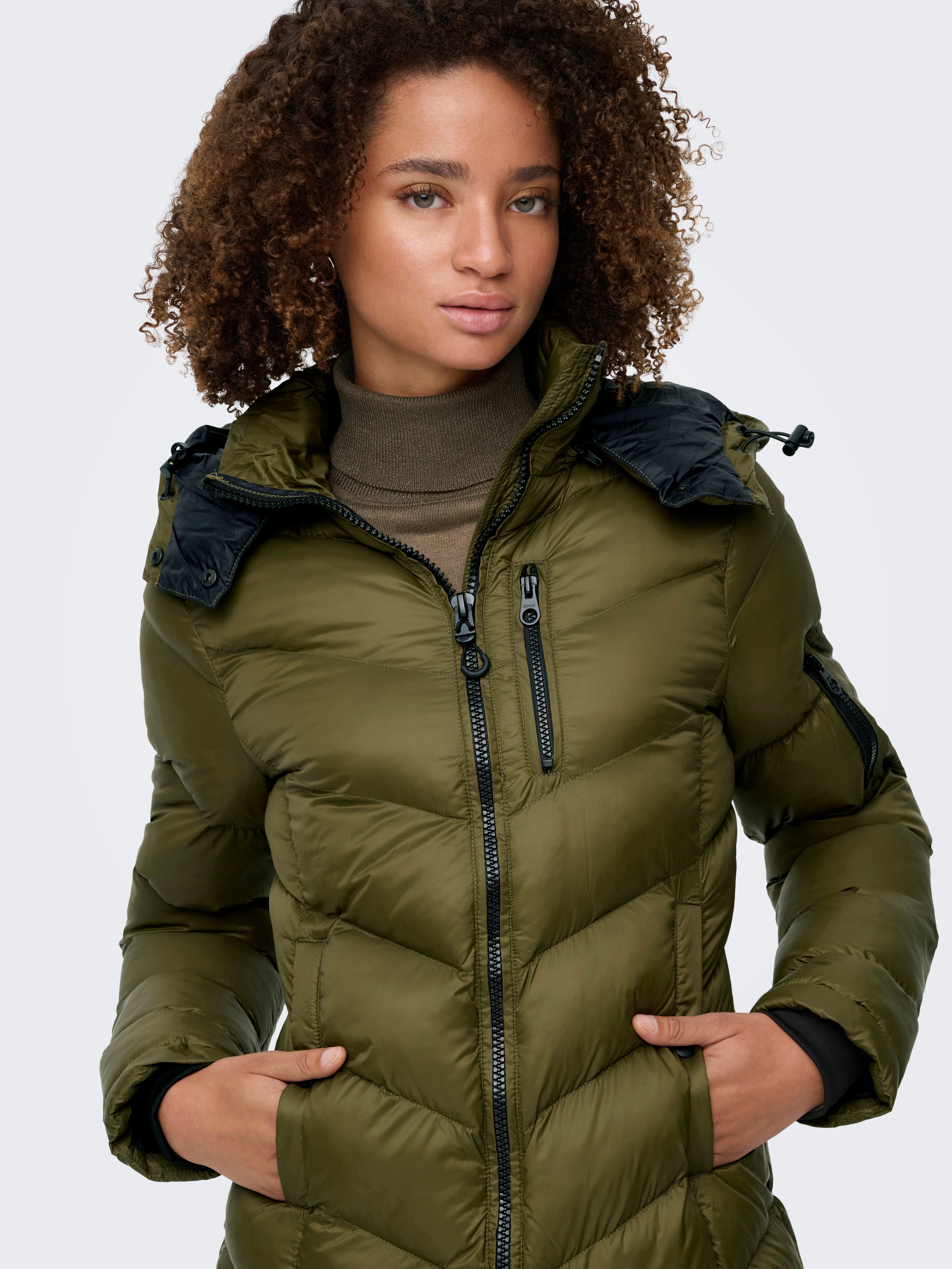 ONLY Steppmantel ONLTAHIA LW QUILTED COAT CC OTW